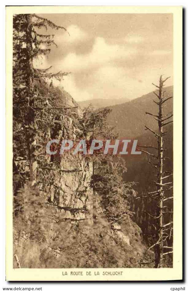 CPA Les Trois Epis La Route De La Schlucht
