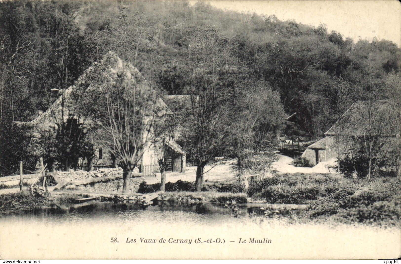 CPA Les Vaux de Cernay S et O le Moulin