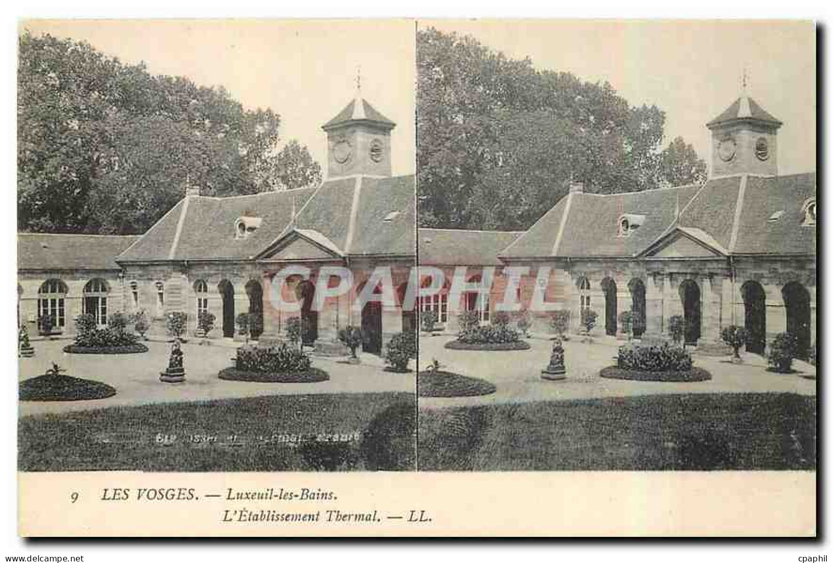 CPA Les Vosges Luxeuil les Bains L'Etablissement Thermal