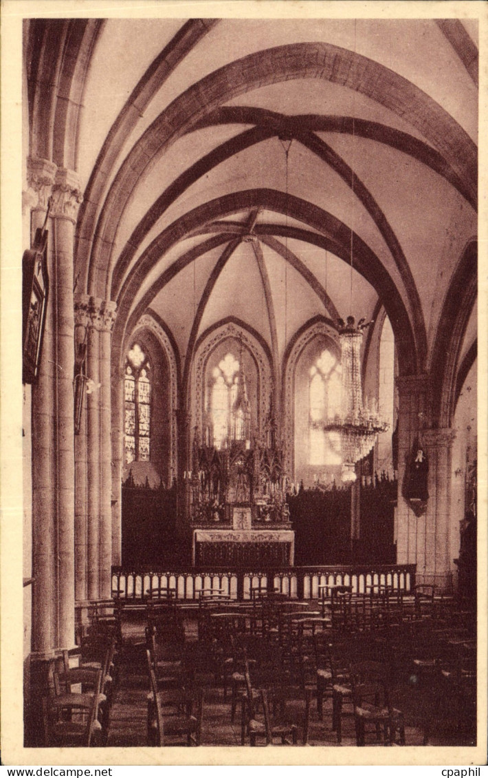 CPA Lescure Interieur de L'Eglise de Notre Dame de Lescure