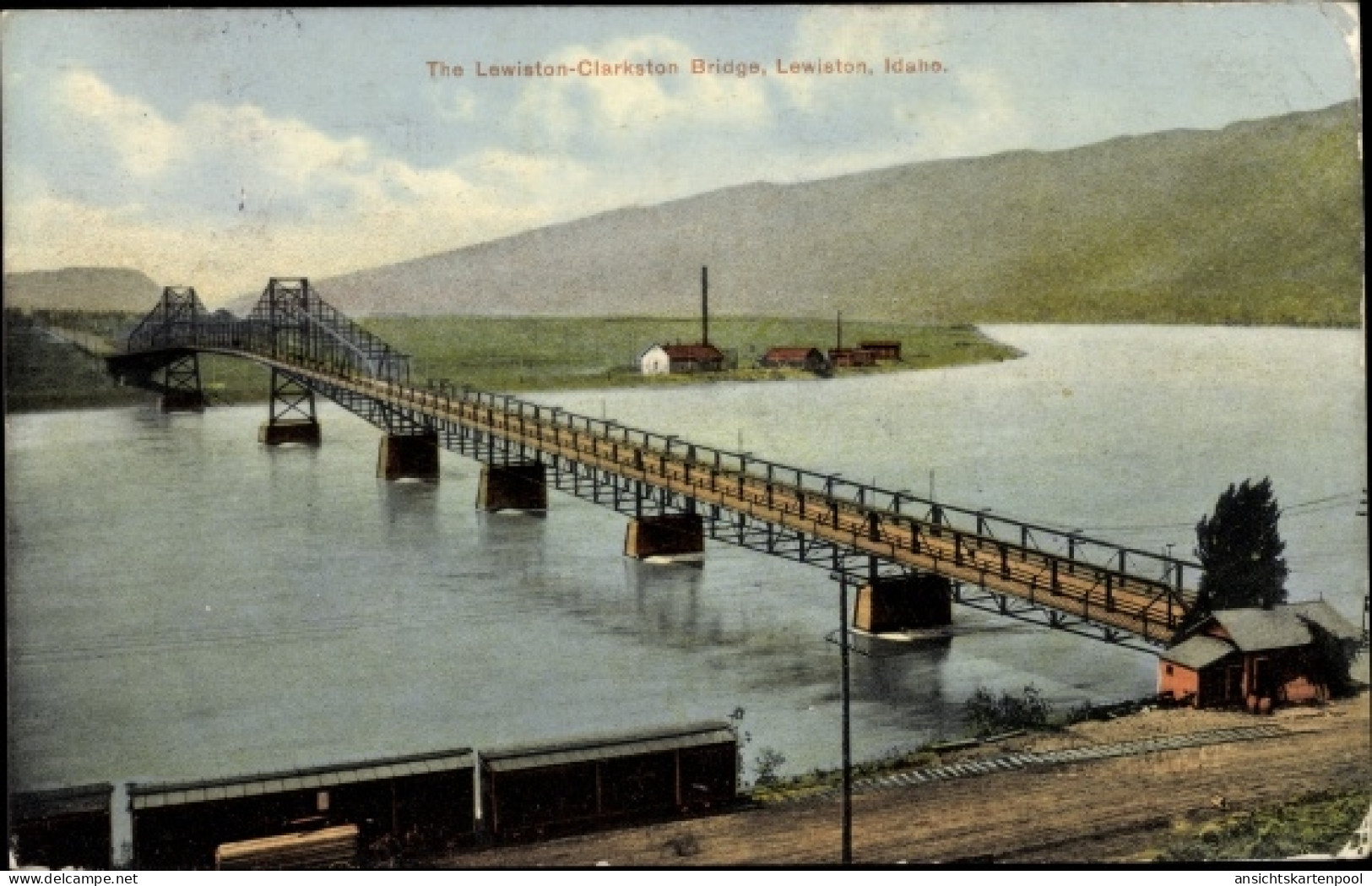 CPA Lewiston Idaho USA, The Lewiston Clarkston Bridge