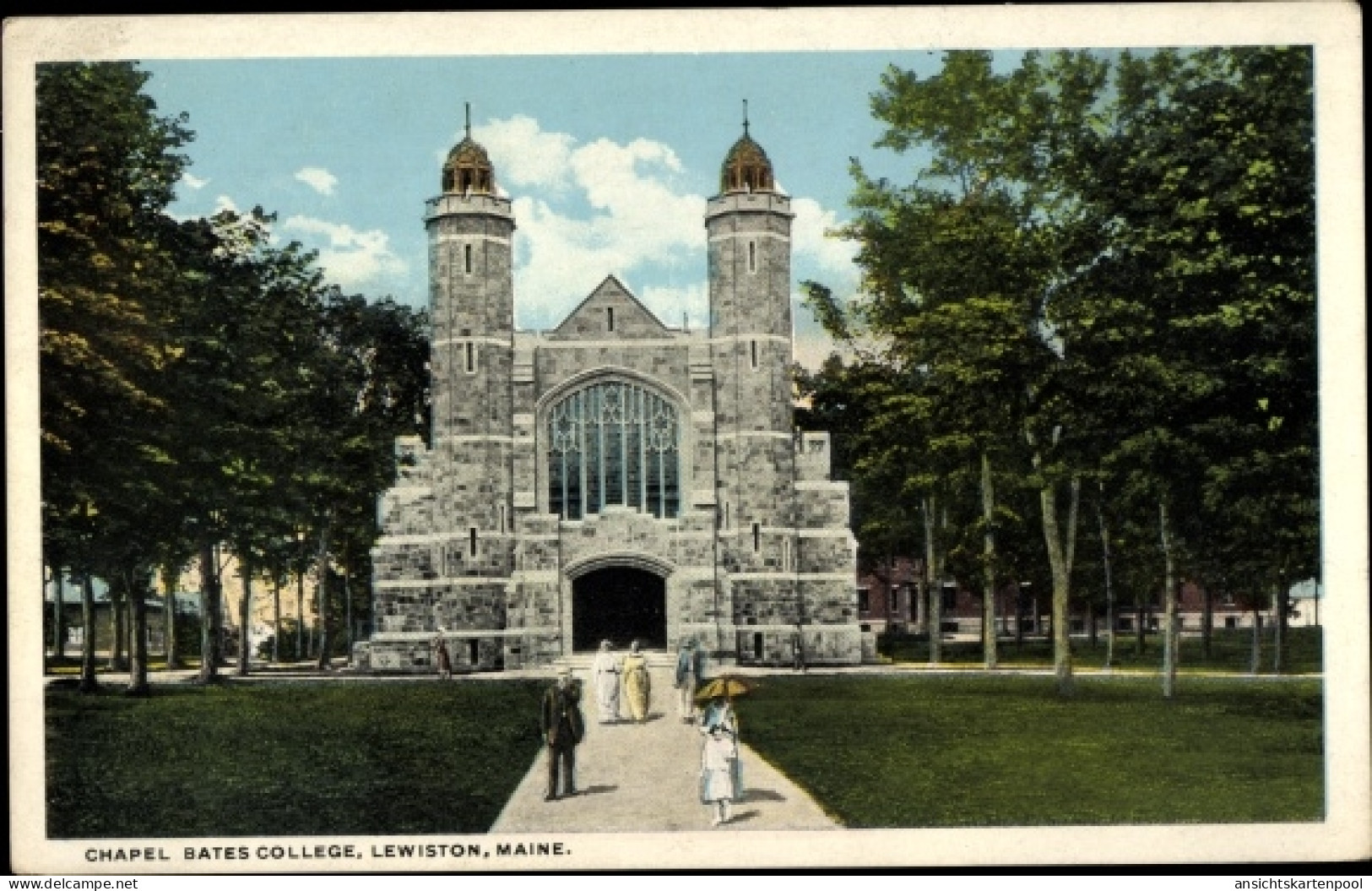 CPA Lewiston Maine USA, Chapel Bates College