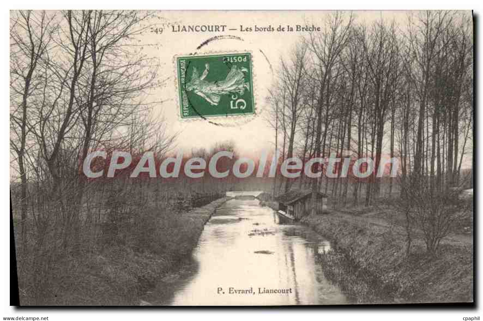 CPA Liancourt Les Bords De La Breche