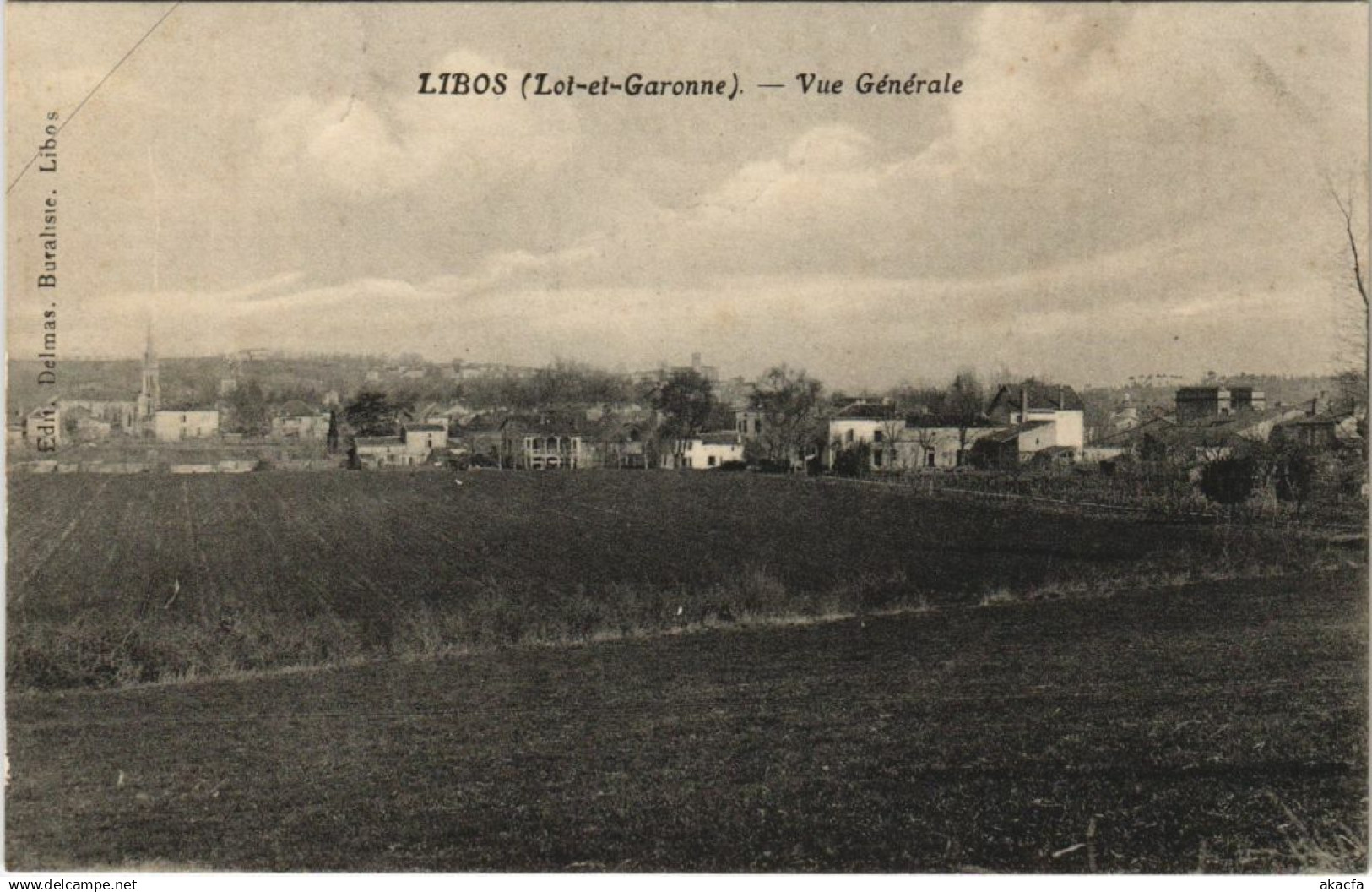 CPA Libos Vue Generale FRANCE (1172165)