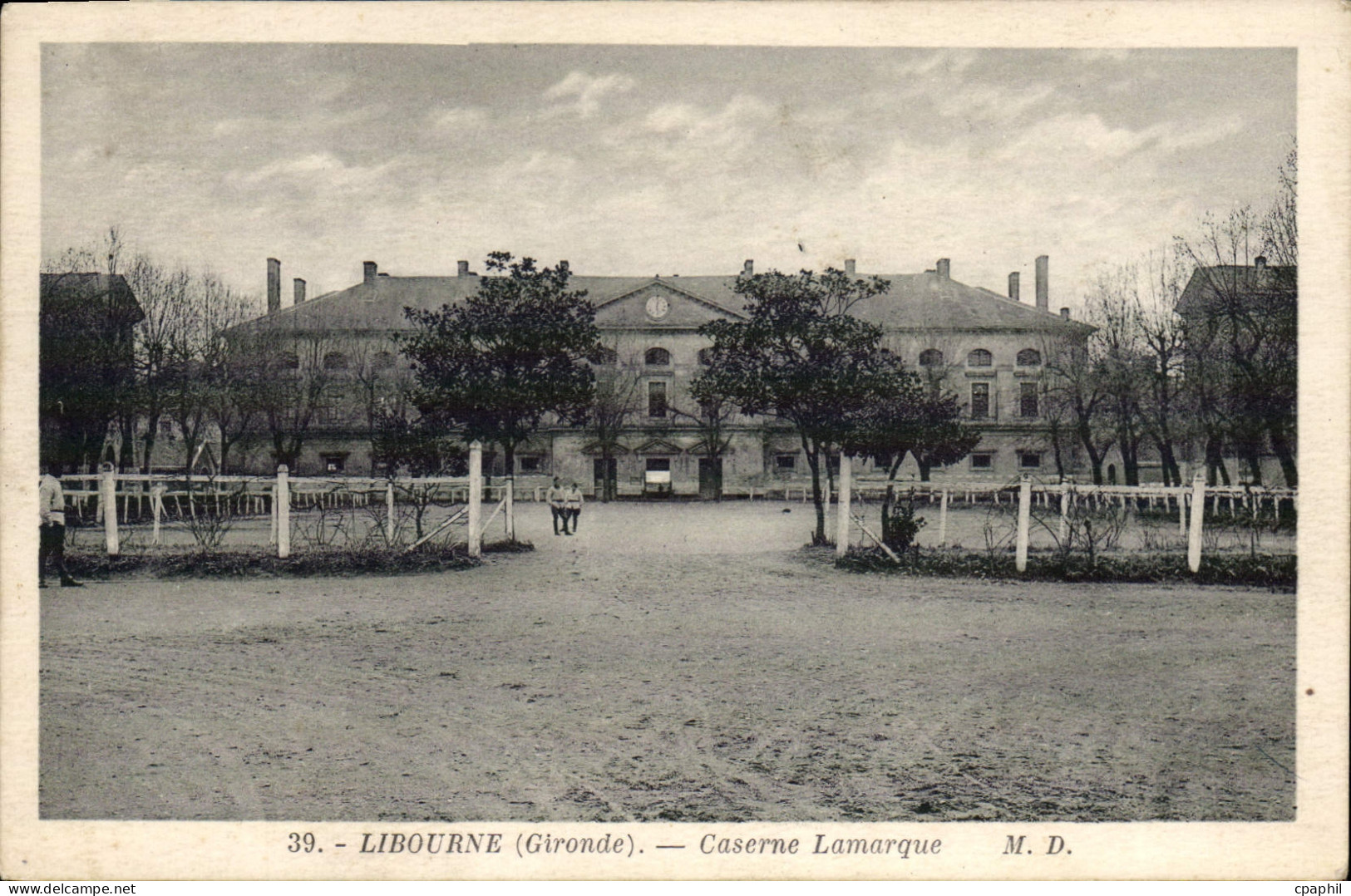 CPA Libourne Caserne Lamarque