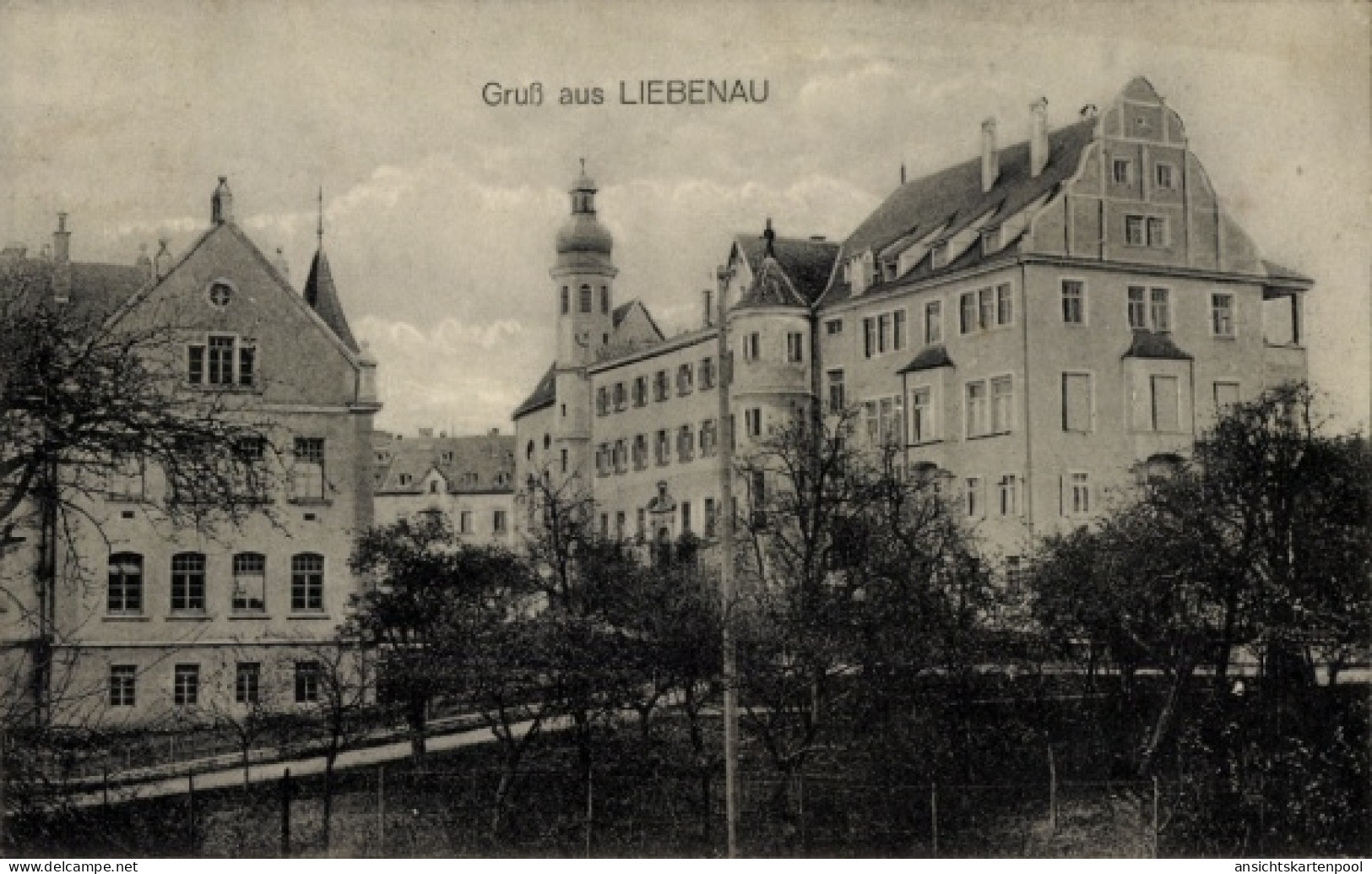 CPA Liebenau Meckenbeuren in Oberschwaben Württemberg, Schloss