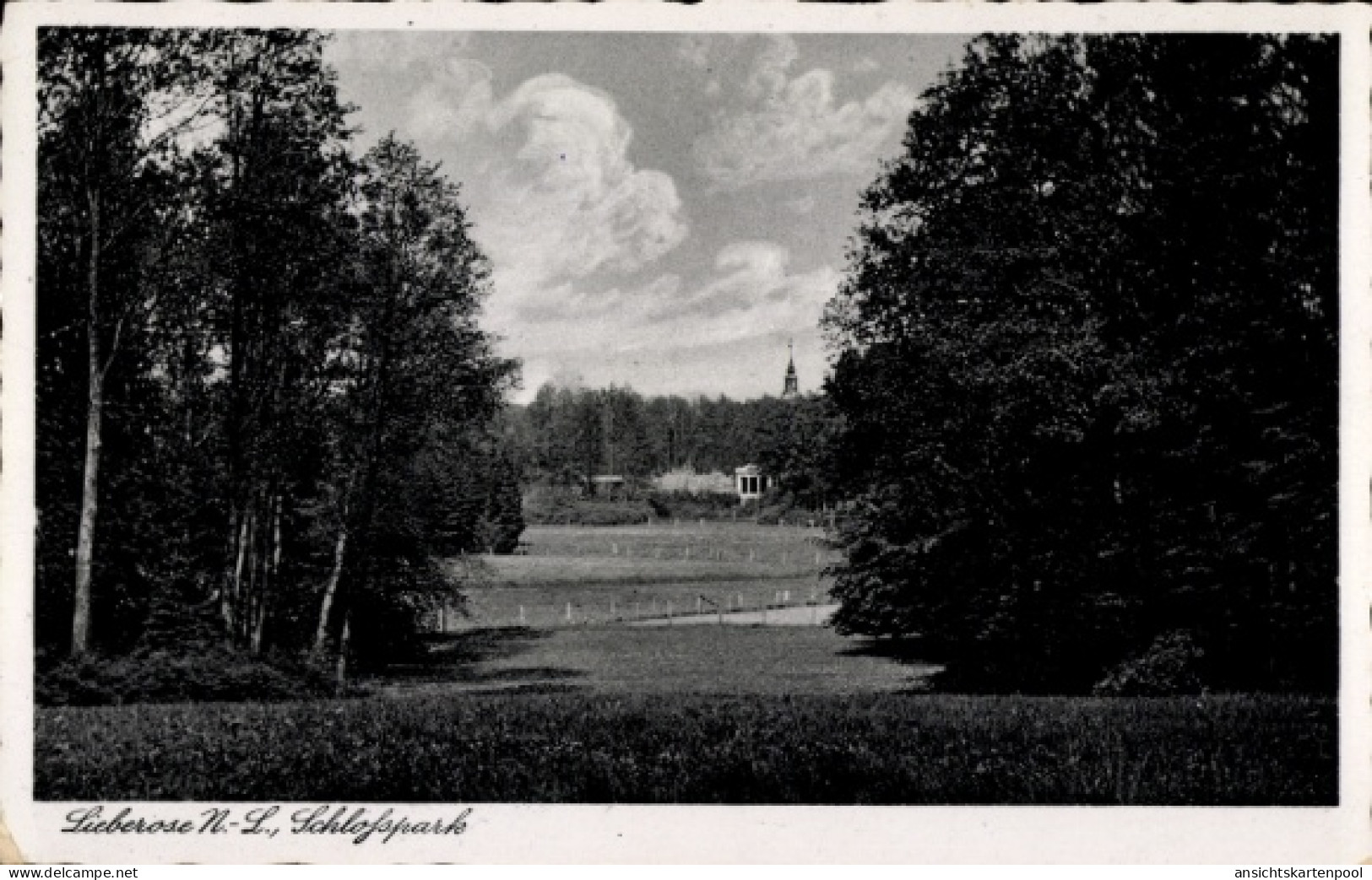 CPA Lieberose in Brandenburg, Schlosspark