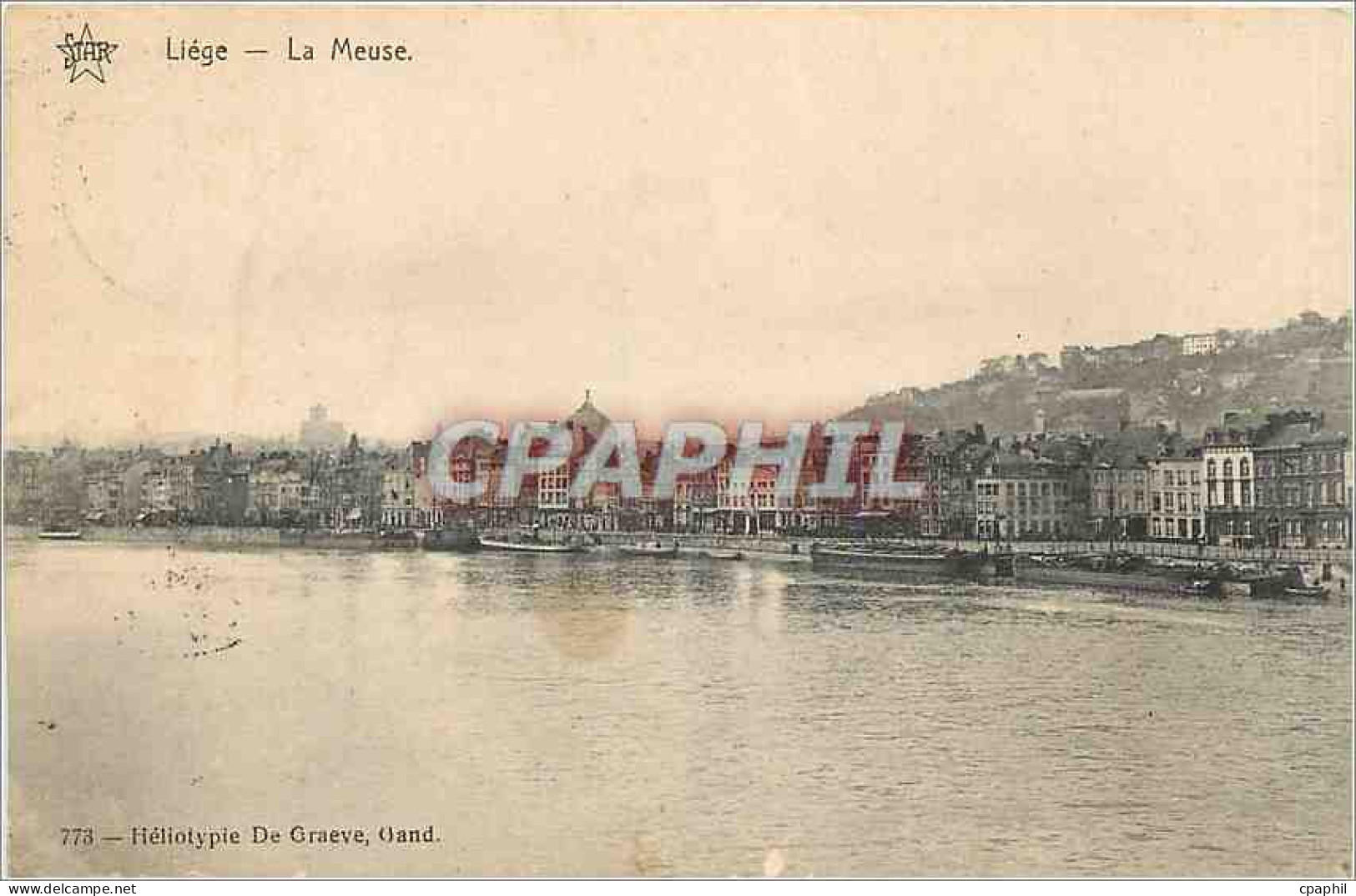 CPA Liege la Meuse