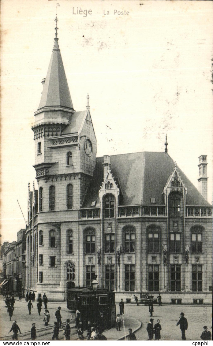 CPA Liege Le Poste