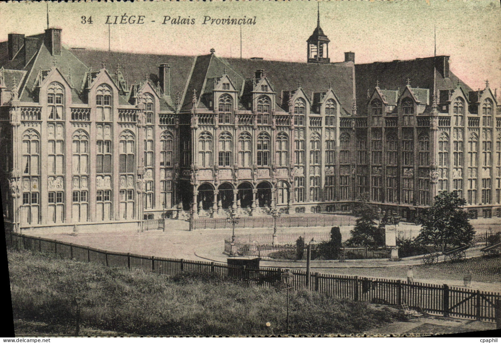 CPA Liege Palais Provincial