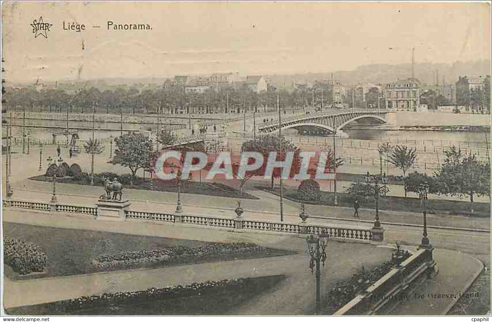 CPA Liege panorama