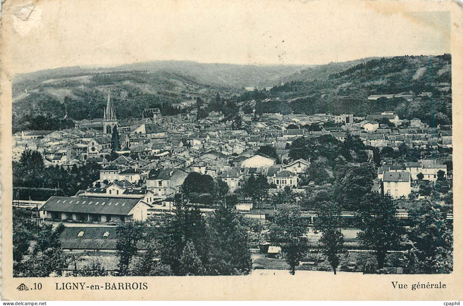 CPA Ligny en barrois vue generale