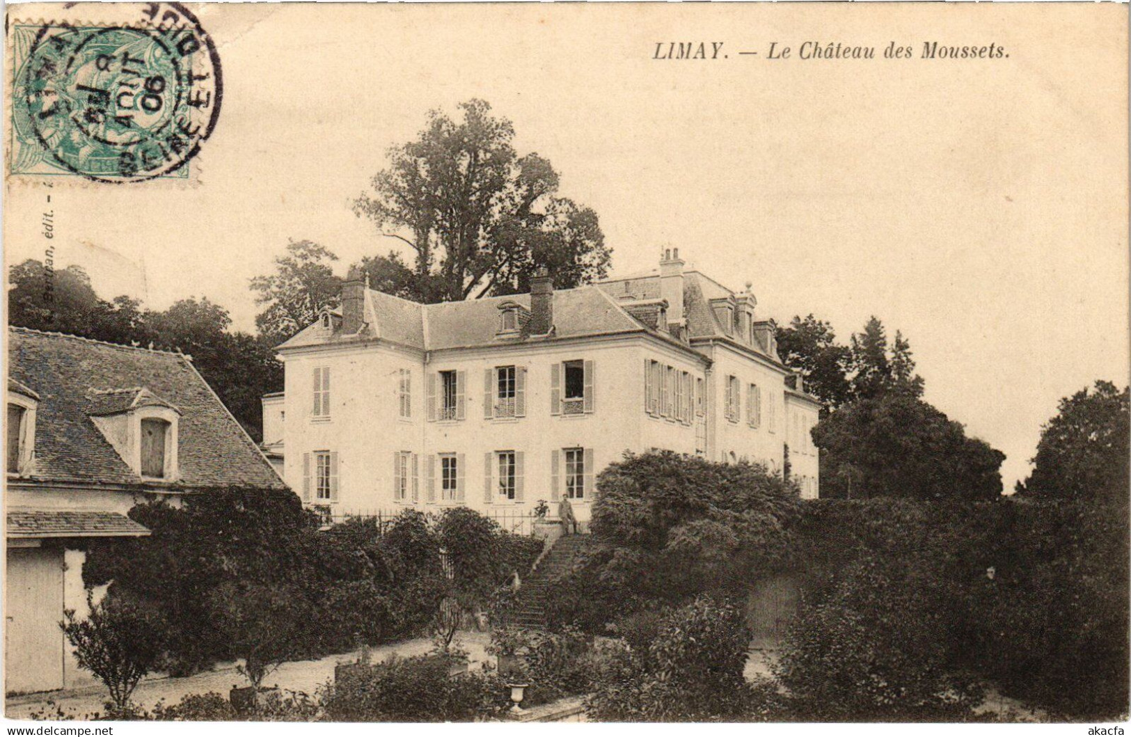 CPA LIMAY Chateau des Moussets (1384836)