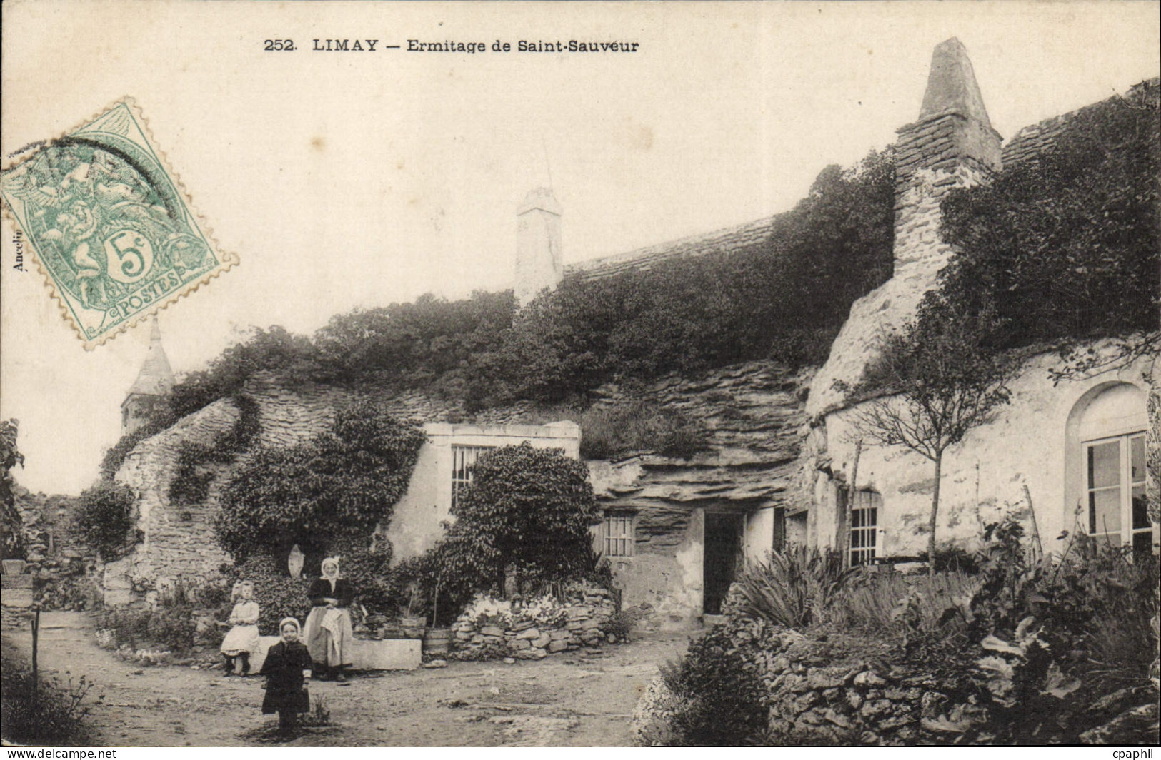 CPA Limay Ermitage De Saint Sauveur