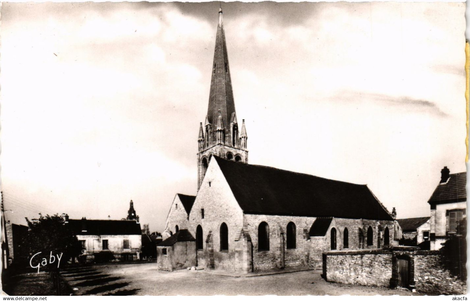 CPA LIMAY - L'Église St-AUBIN (359102)