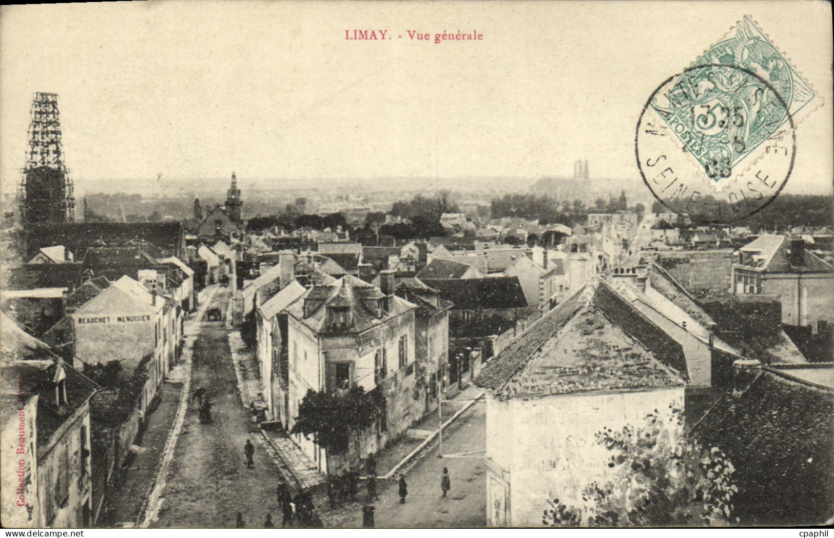 CPA Limay Vue generale