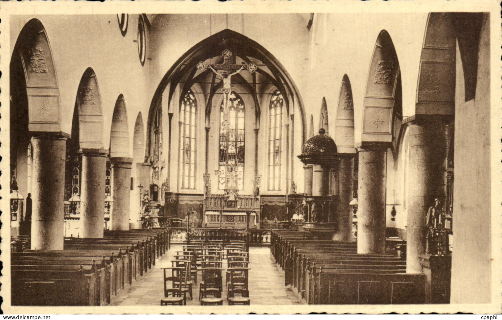 CPA Limbourg Interieur de I'Eglise
