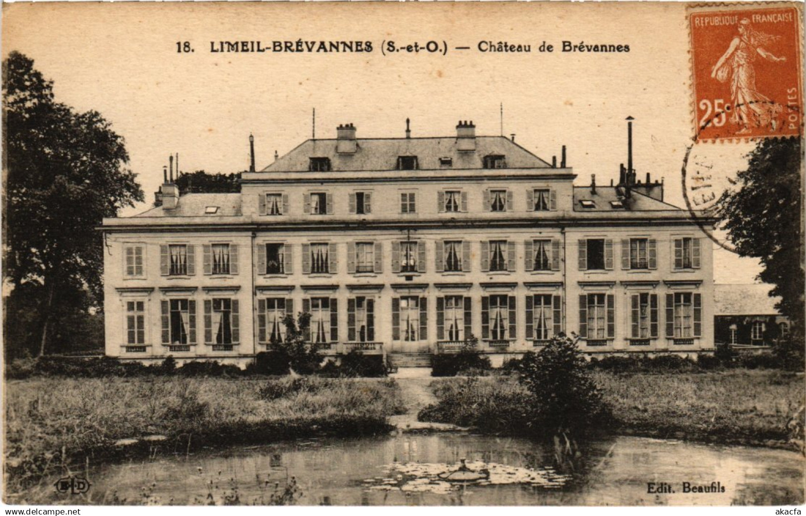 CPA Limeil Brevannes Chateau de Brevannes (1364215)