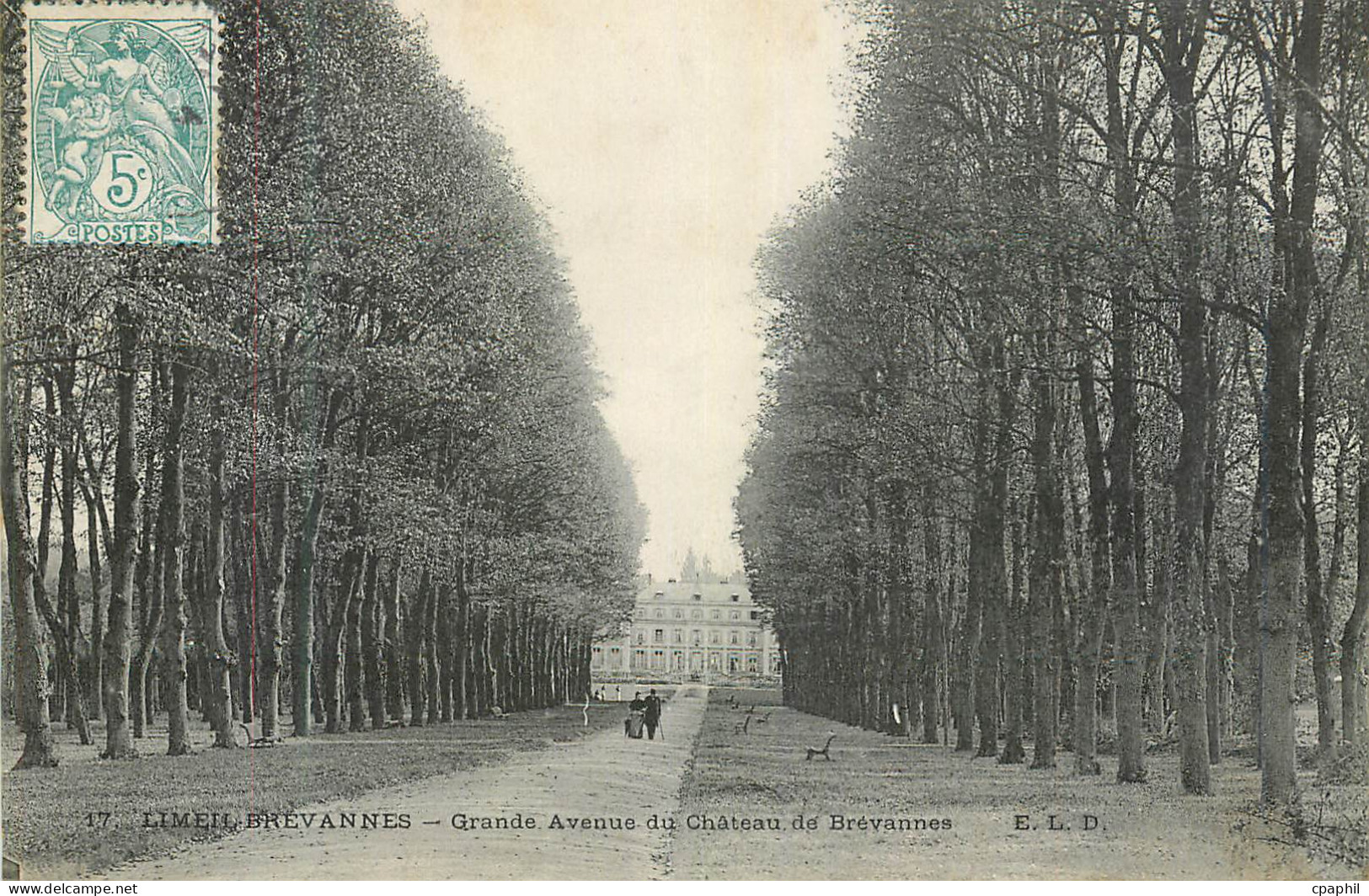 CPA Limeil Brevannes Grande Avenue du Chateau de Brevannes
