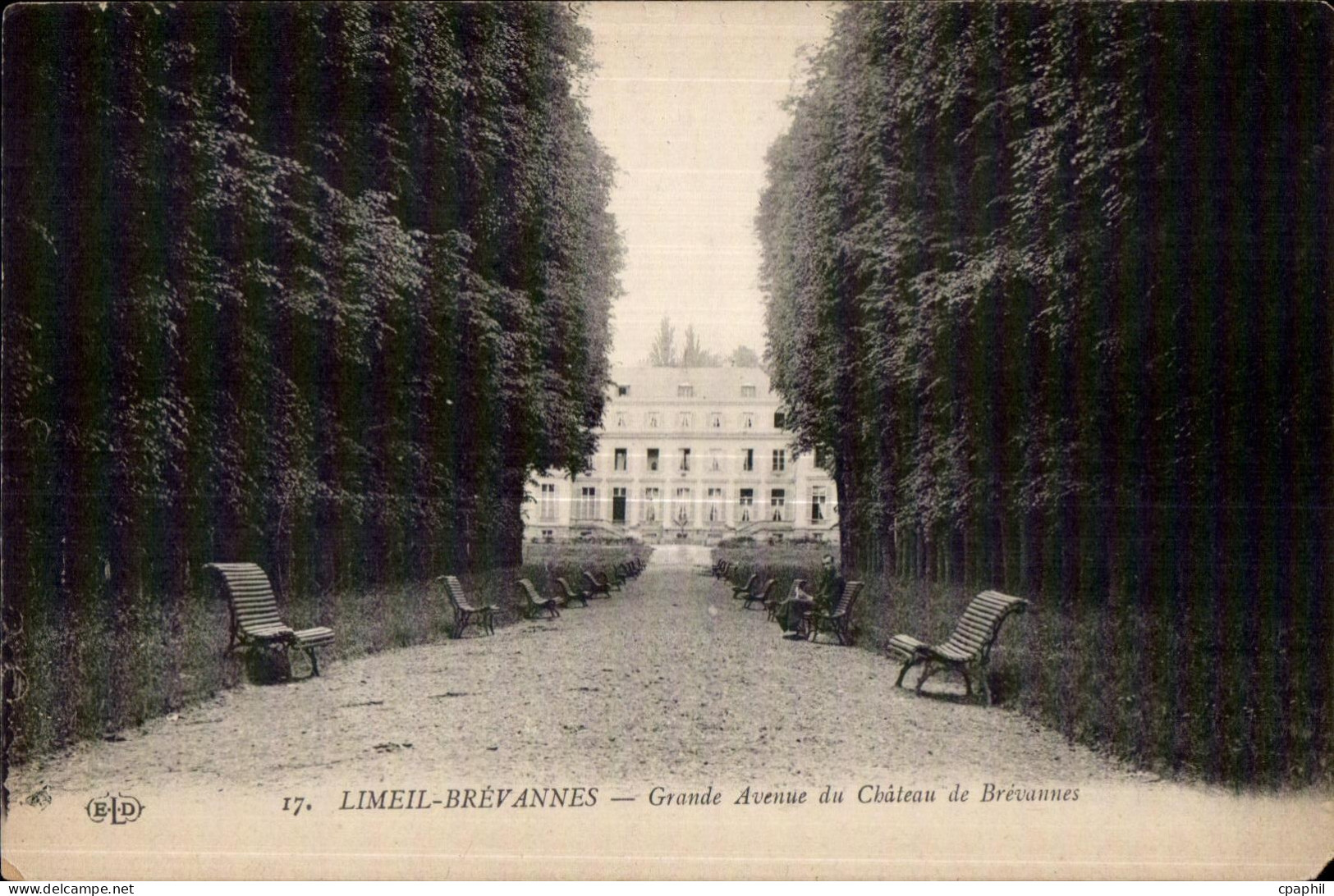 CPA Limeil Brevannes Grande Avenue du Chateau de Brevannes