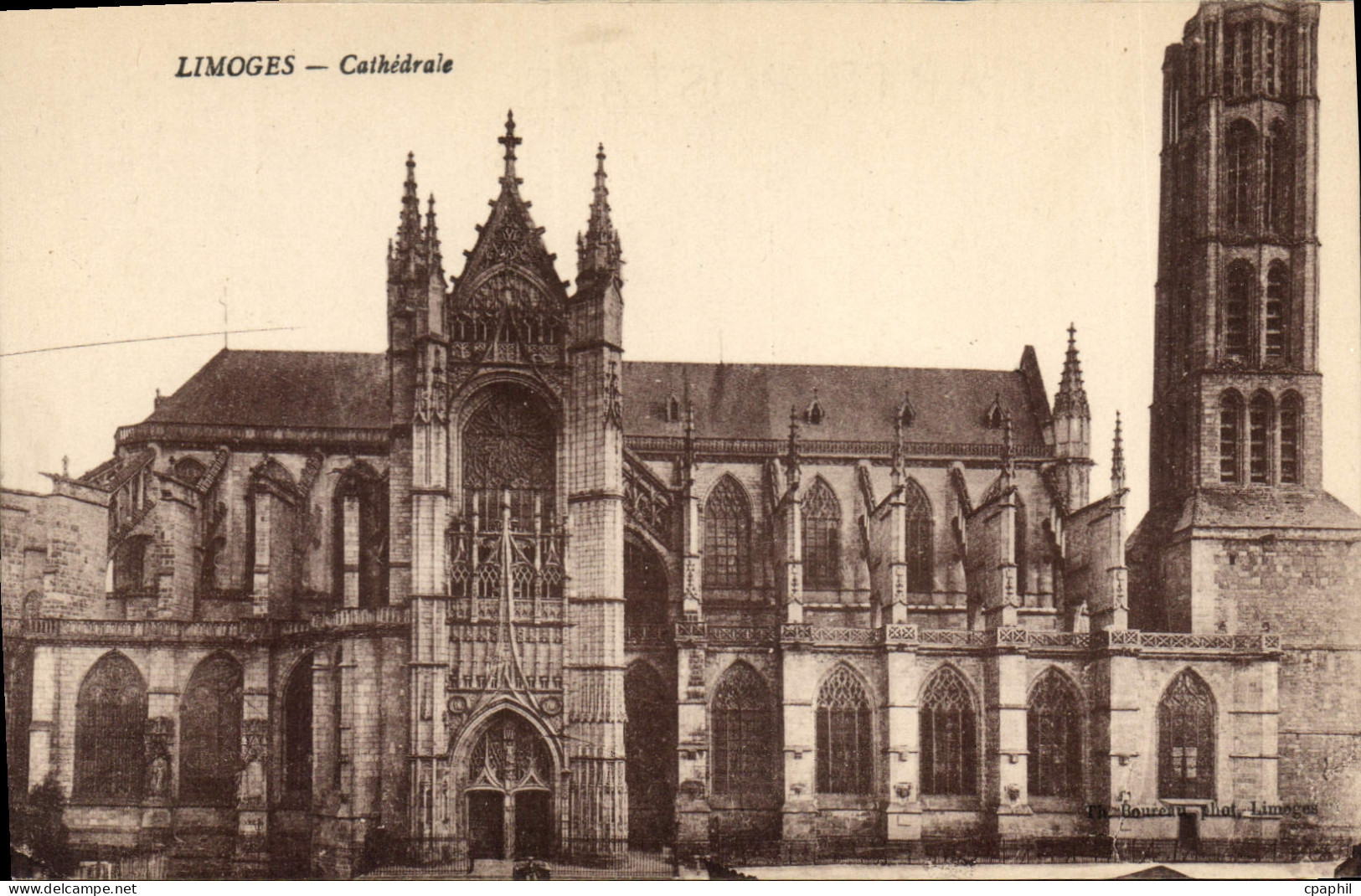 CPA Limoges Cathedrale