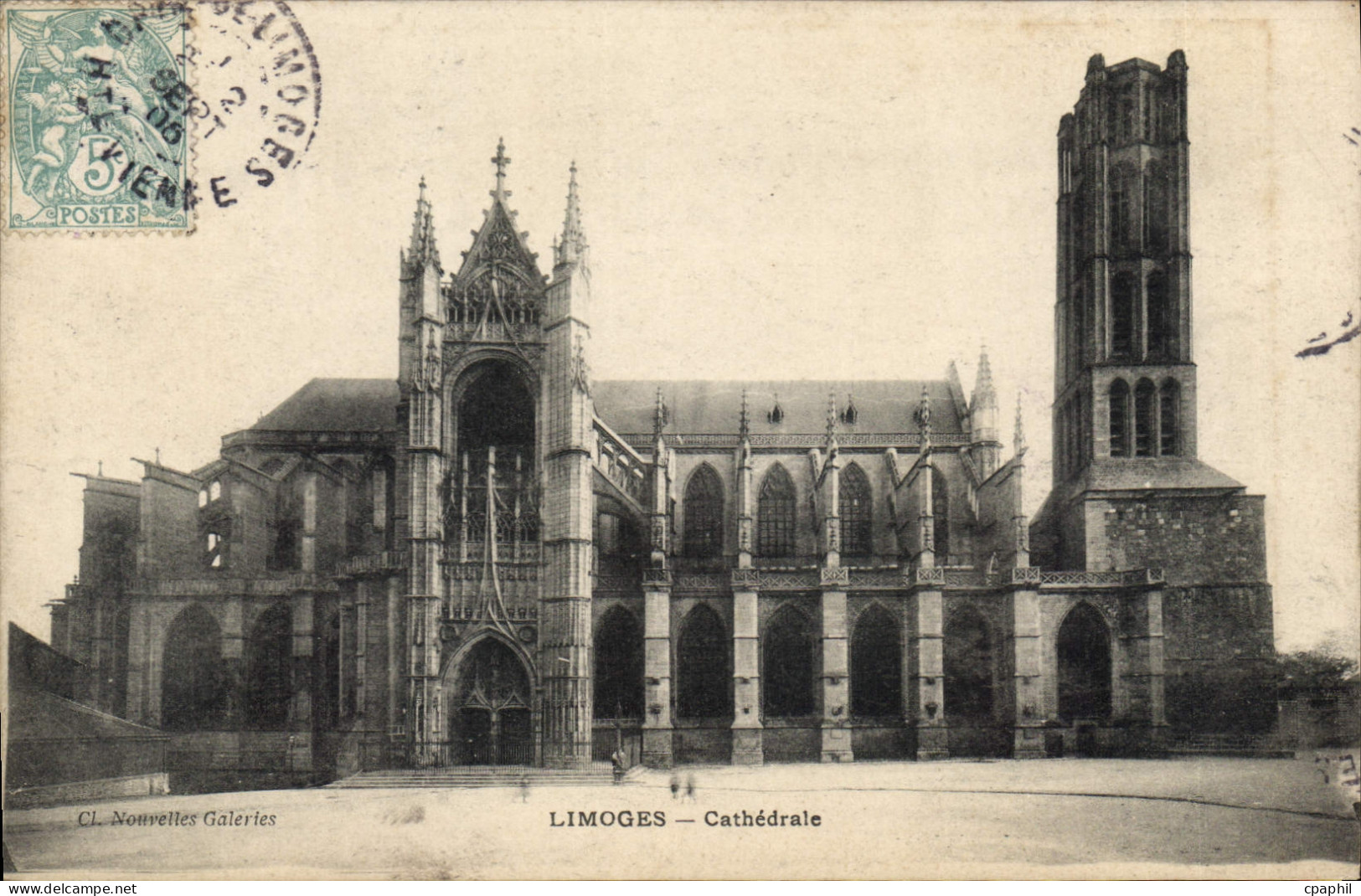 CPA Limoges Cathedrale