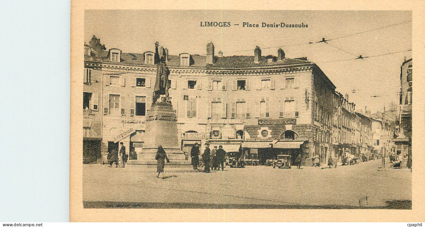 CPA Limoges Denir Dussouba
