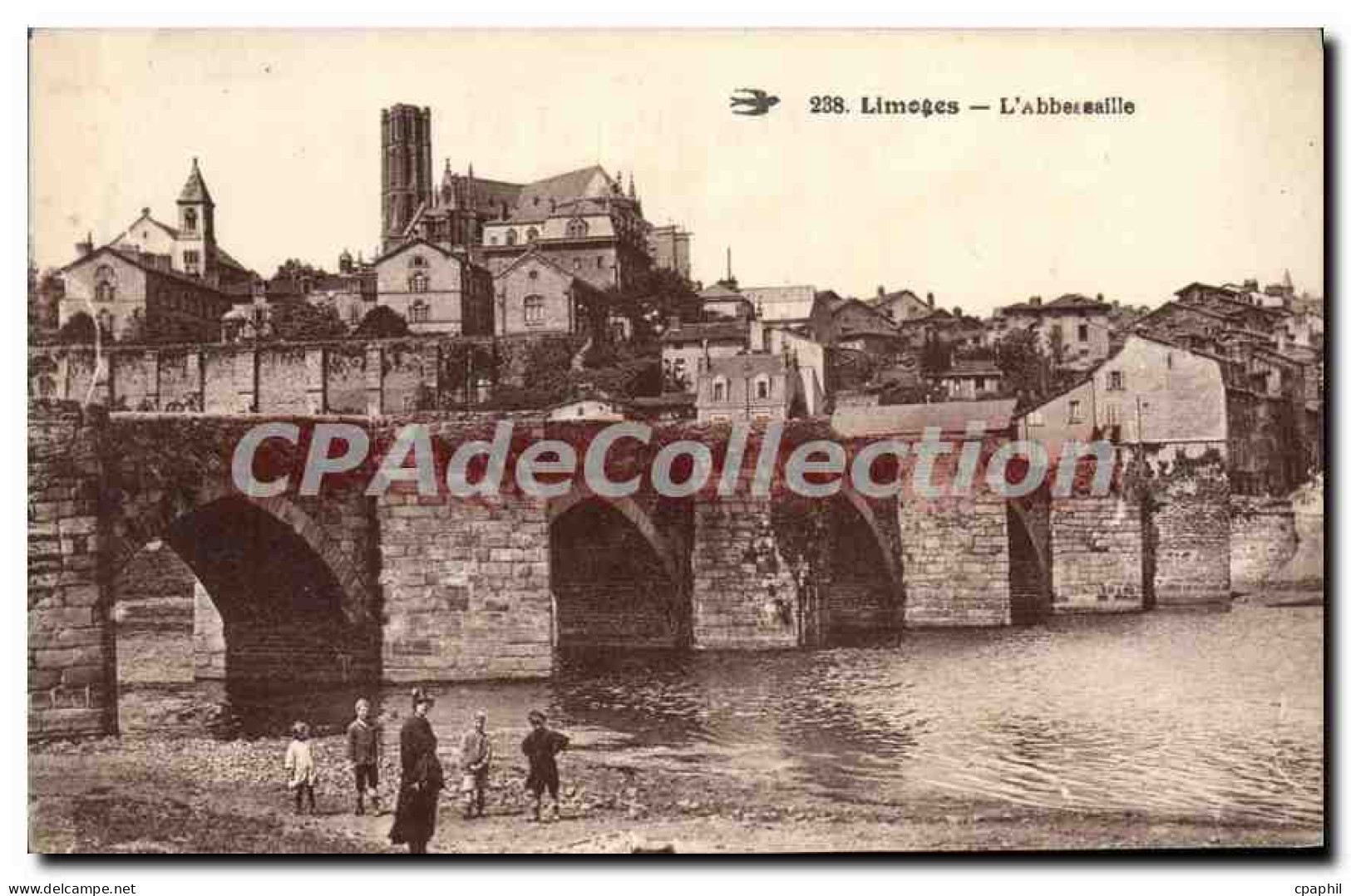 CPA Limoges L'Abbbessaille