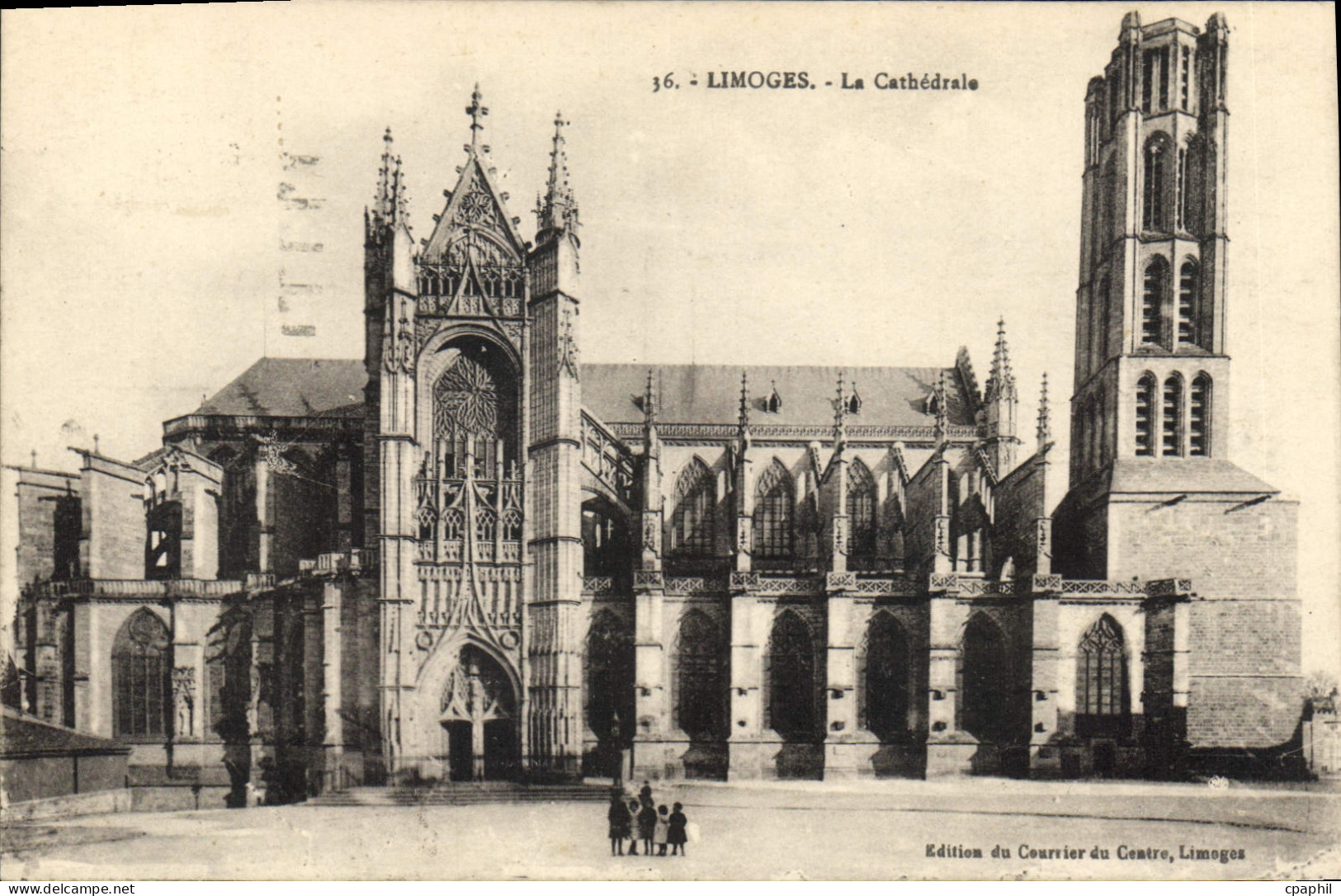 CPA Limoges La Cathedrale