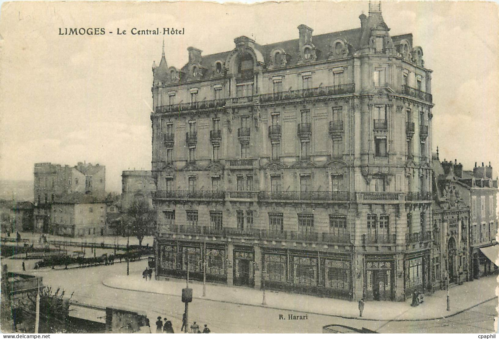 CPA Limoges Le Central Hotel