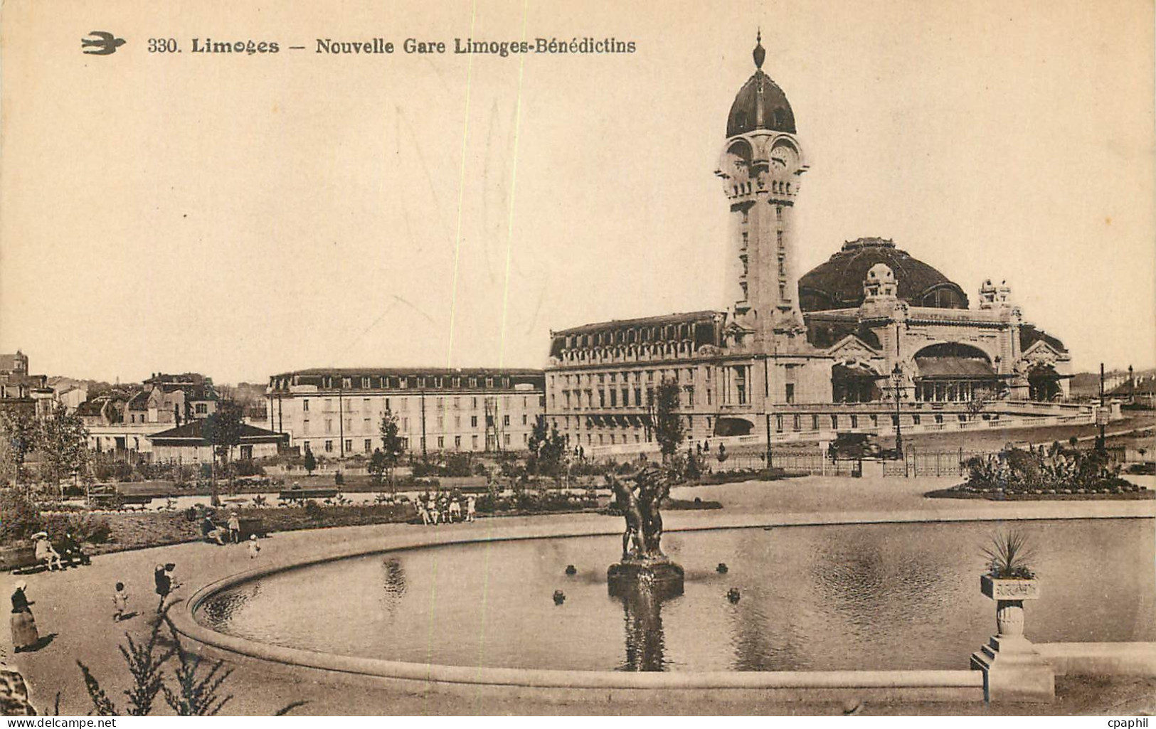 CPA Limoges Nouvelle Gare Limoges Benedictine