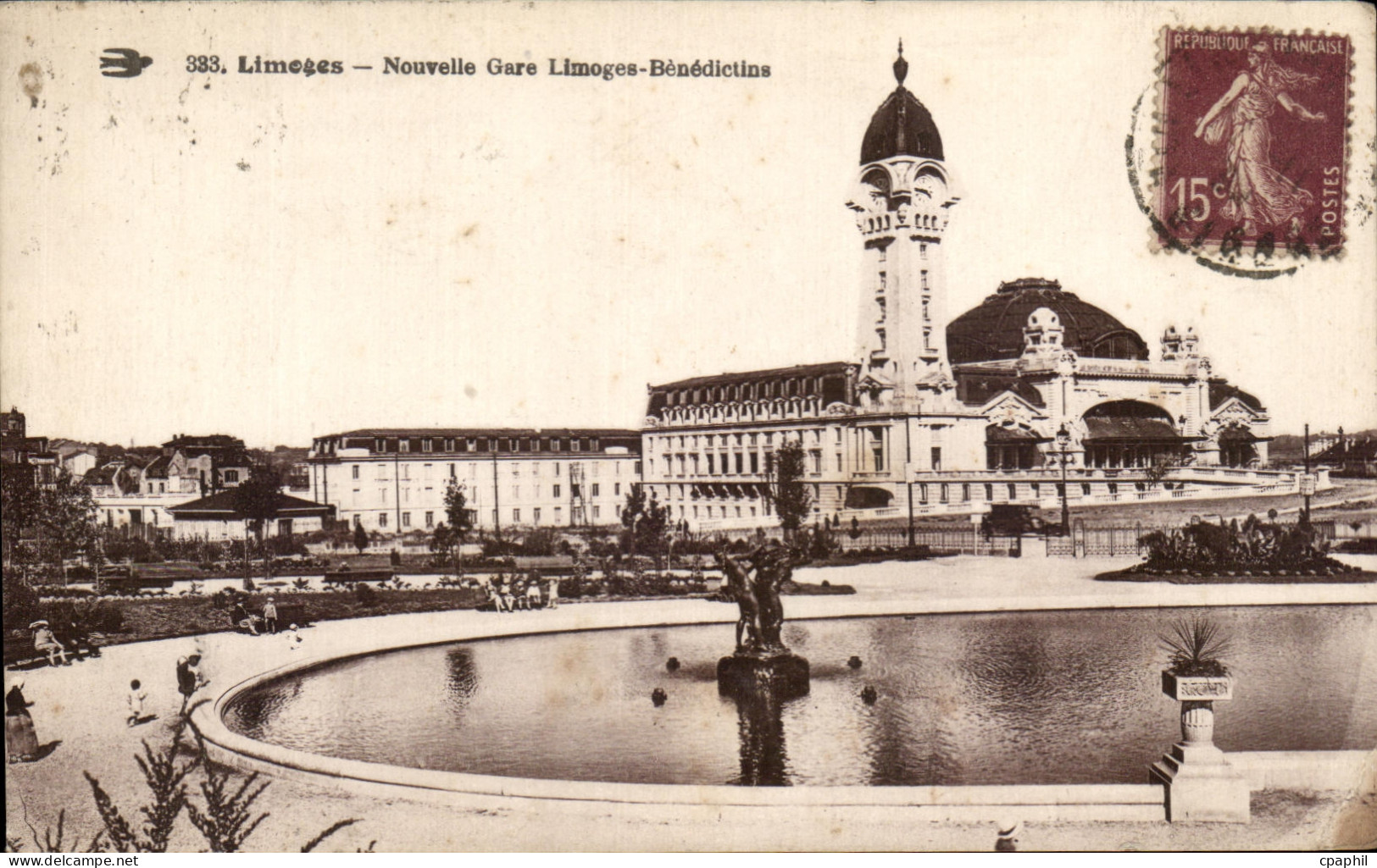 CPA Limoges Nouvelle Gare Limoges Benedictins