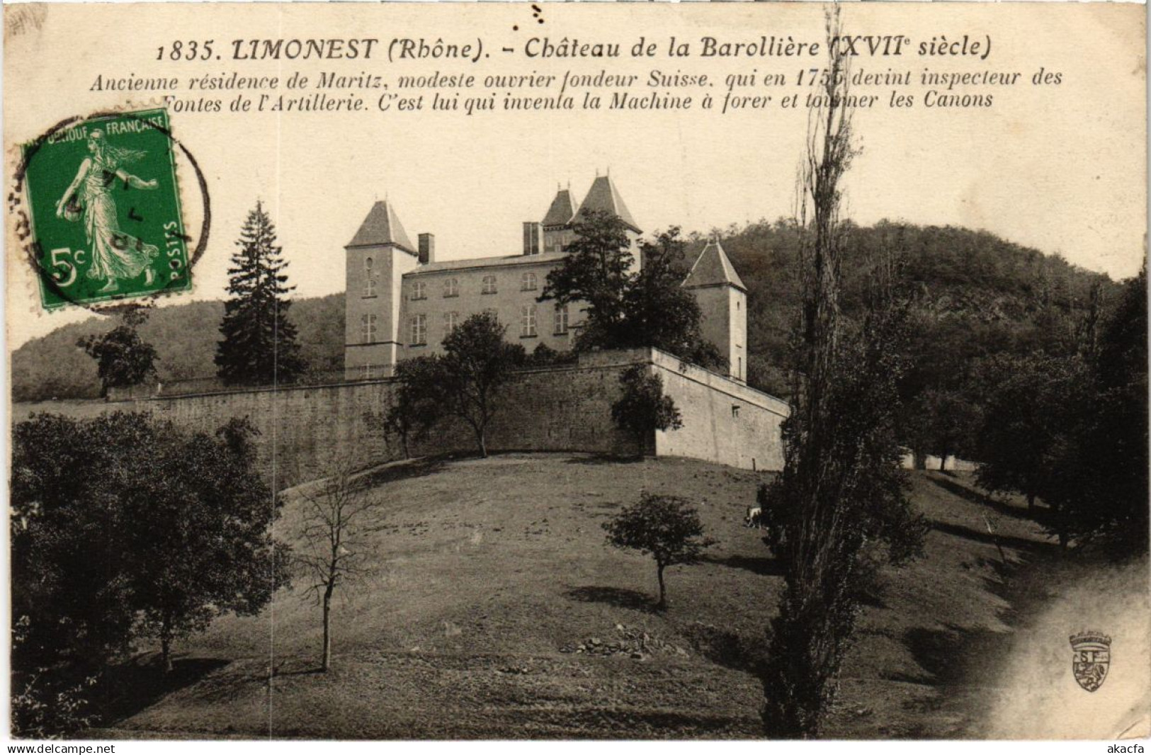CPA Limonest -Chateau de la Barolliere (1036595)