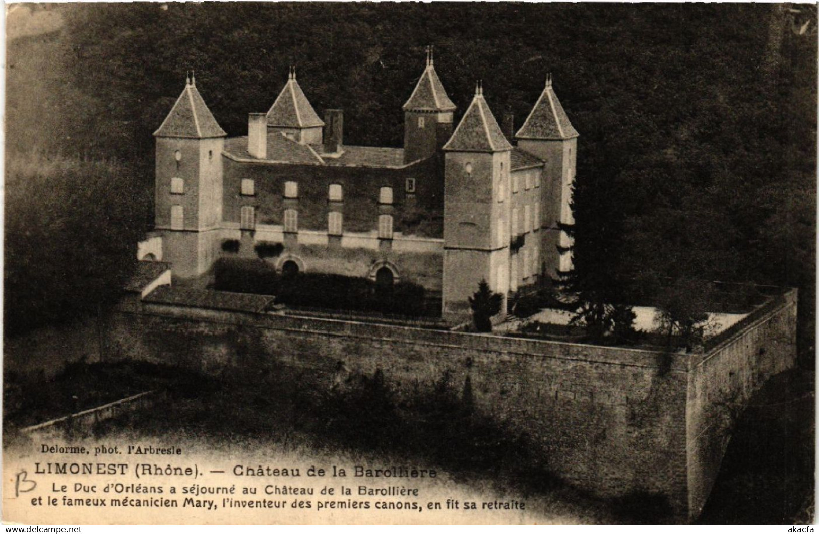 CPA LIMONEST Chateau de LA BAROLLIERE (461961)