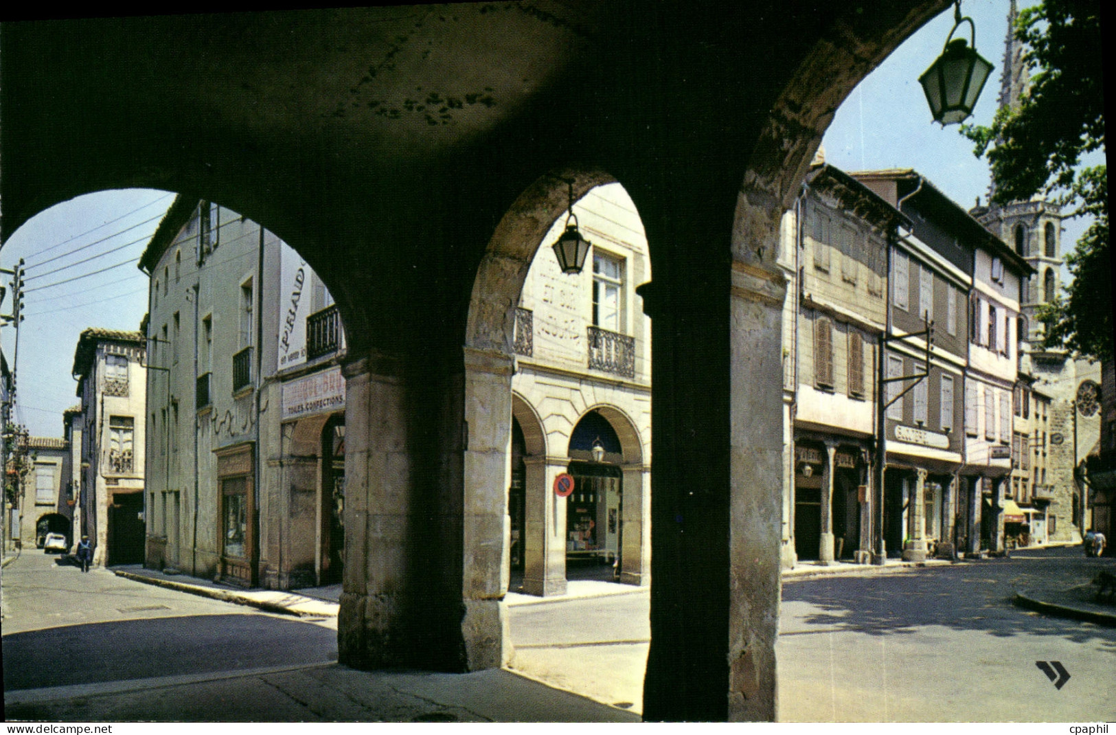 CPA Limoux Aude Les arcades