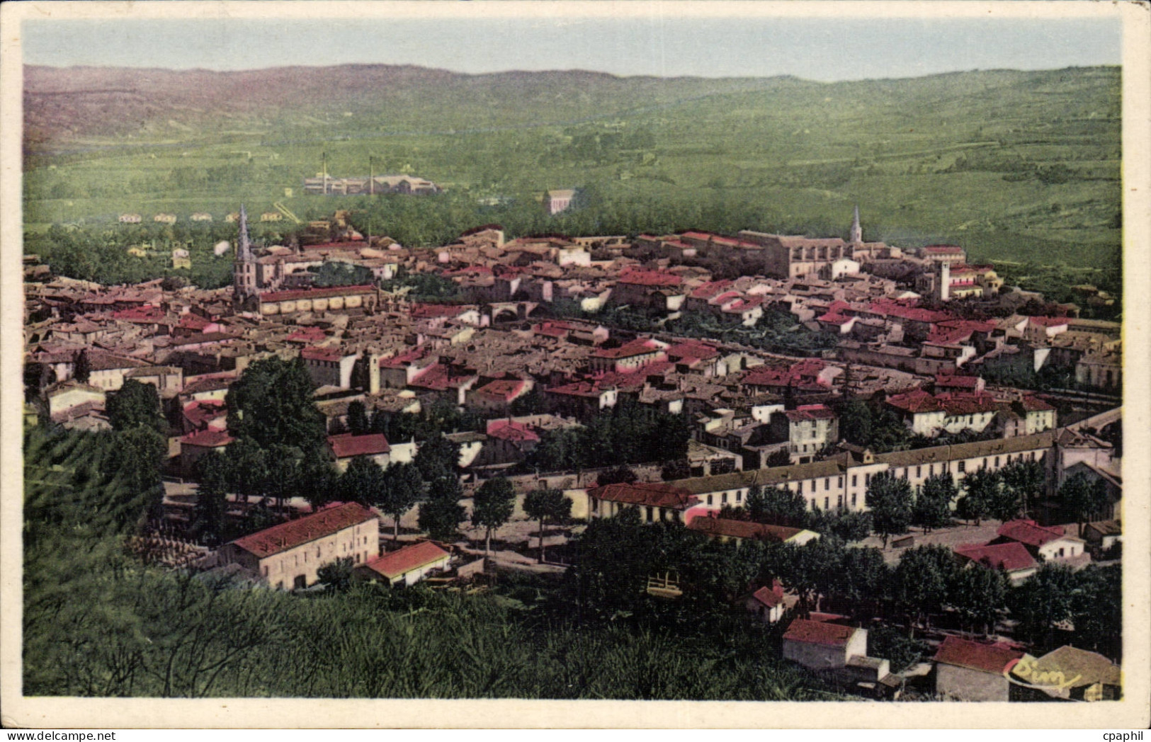 CPA Limoux Vue panoramique