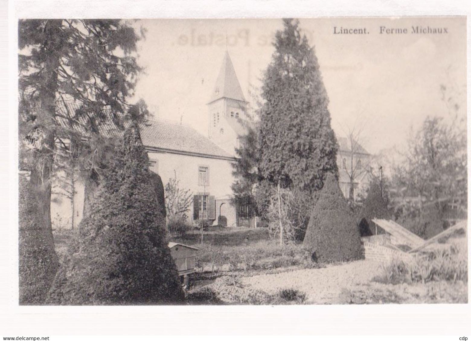 CPA  LINCENT    ferme