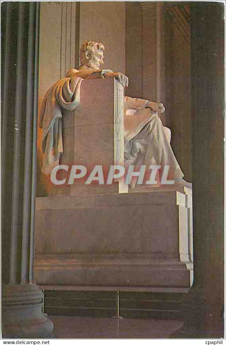 CPA LINCOLN STTUE-LINCOLN MEMORIAM
