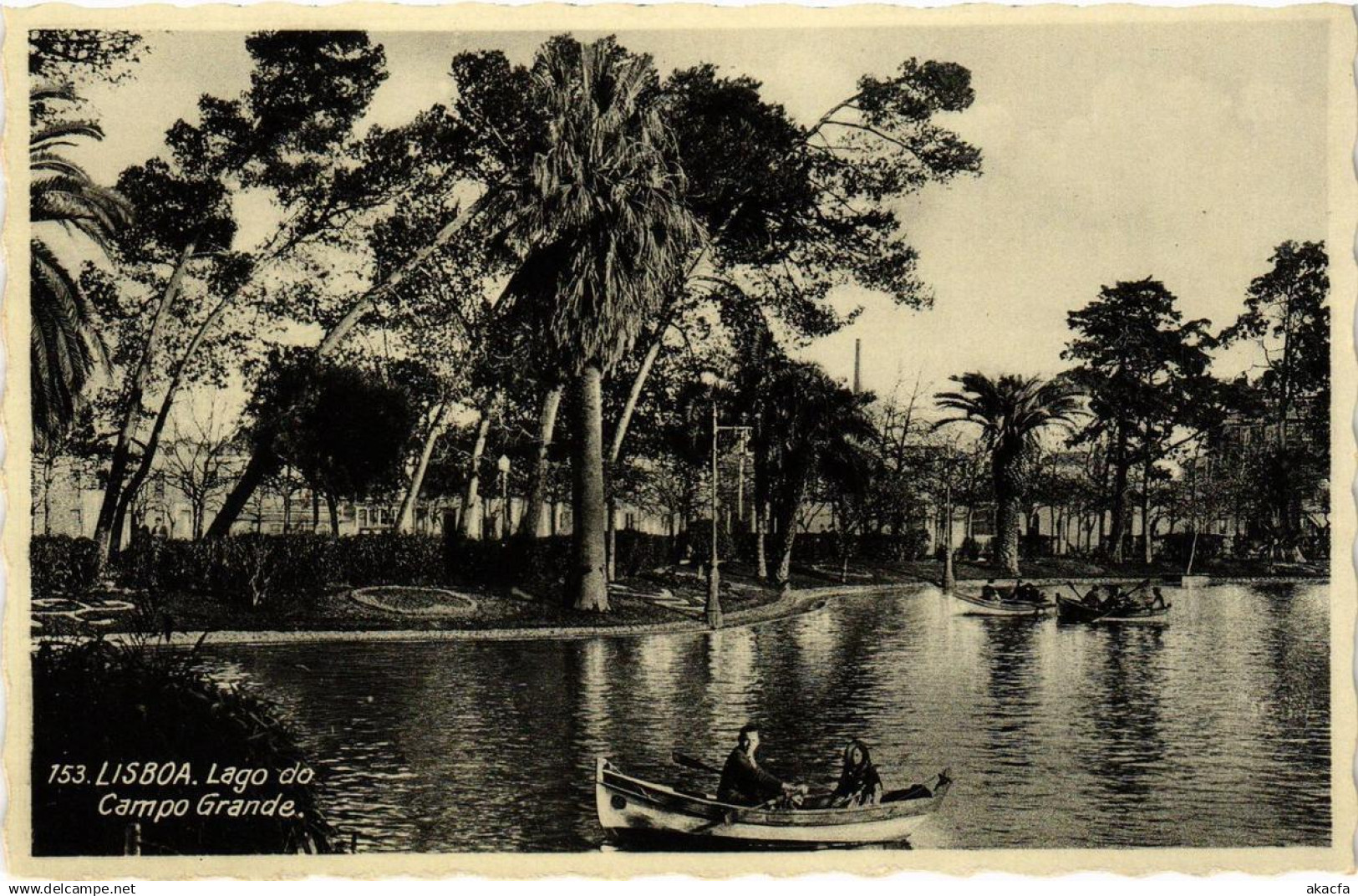 CPA LISBOA - Lago do Campo Grande PORTUGAL (760386)