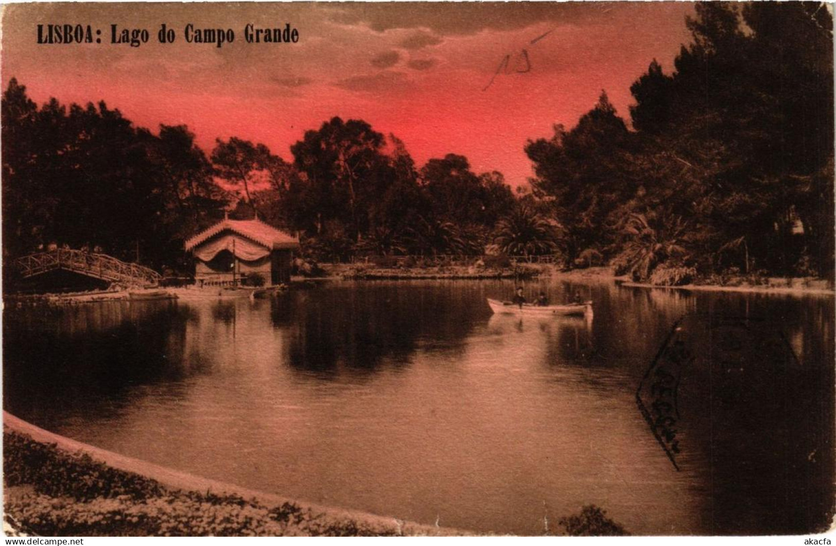 CPA LISBOA - Lago do Campo Grande PORTUGAL (760538)