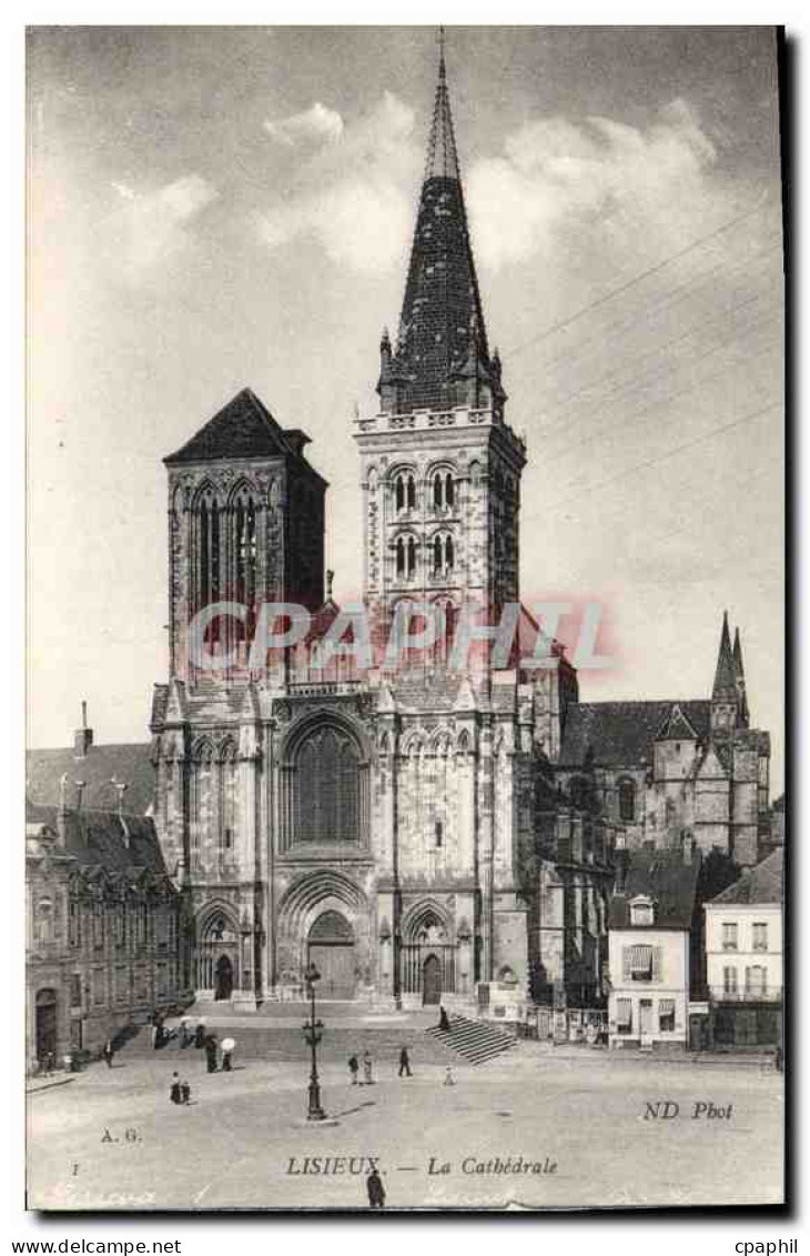 CPA Lisieux La Cathedrale