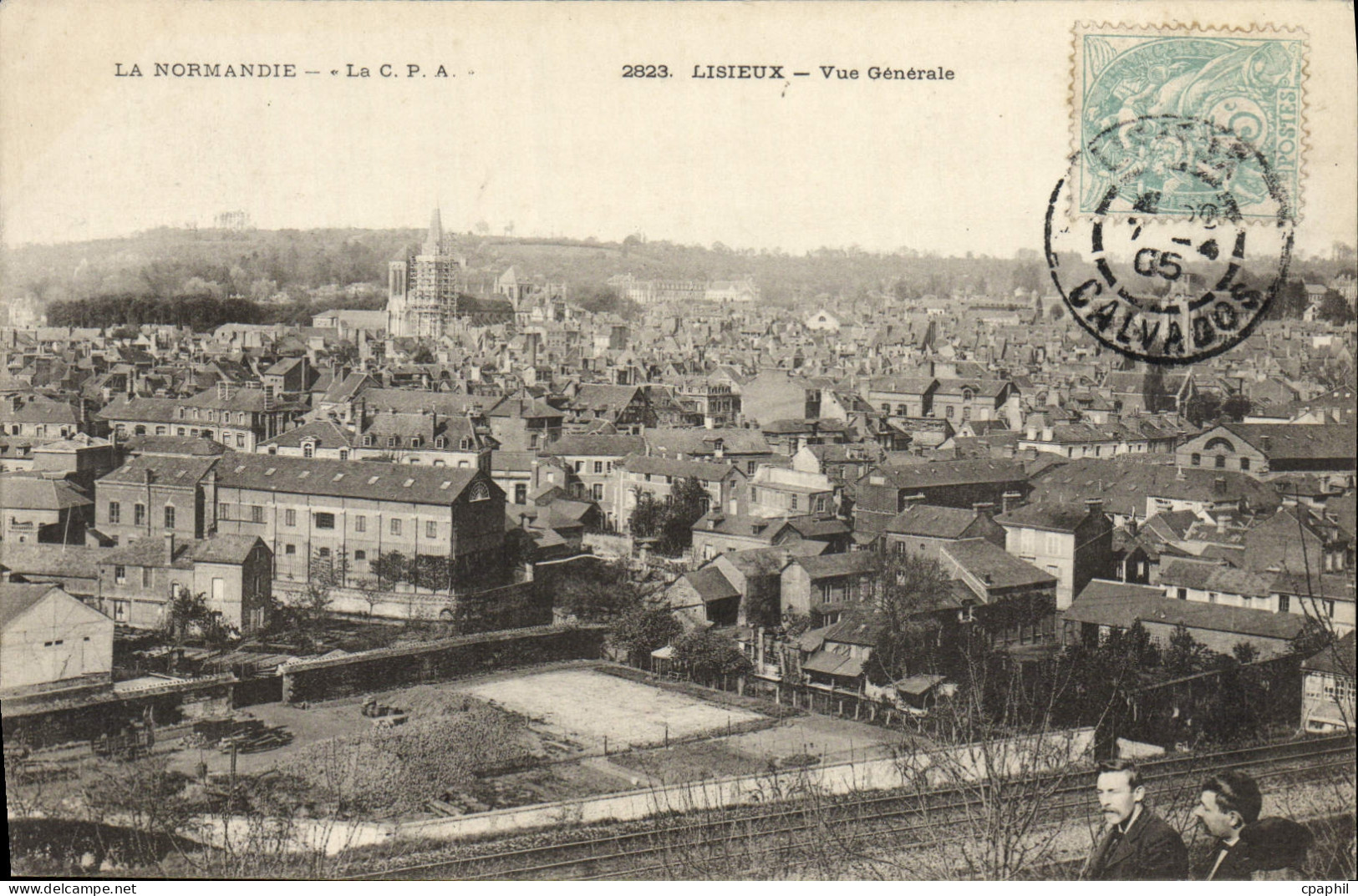 CPA Lisieux Vue Generale