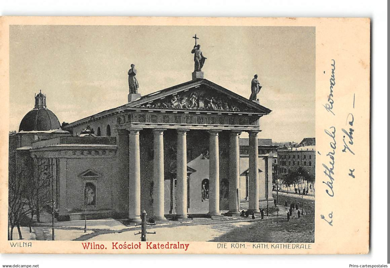 CPA Lituanie Vilnius Wilno Cathédrale