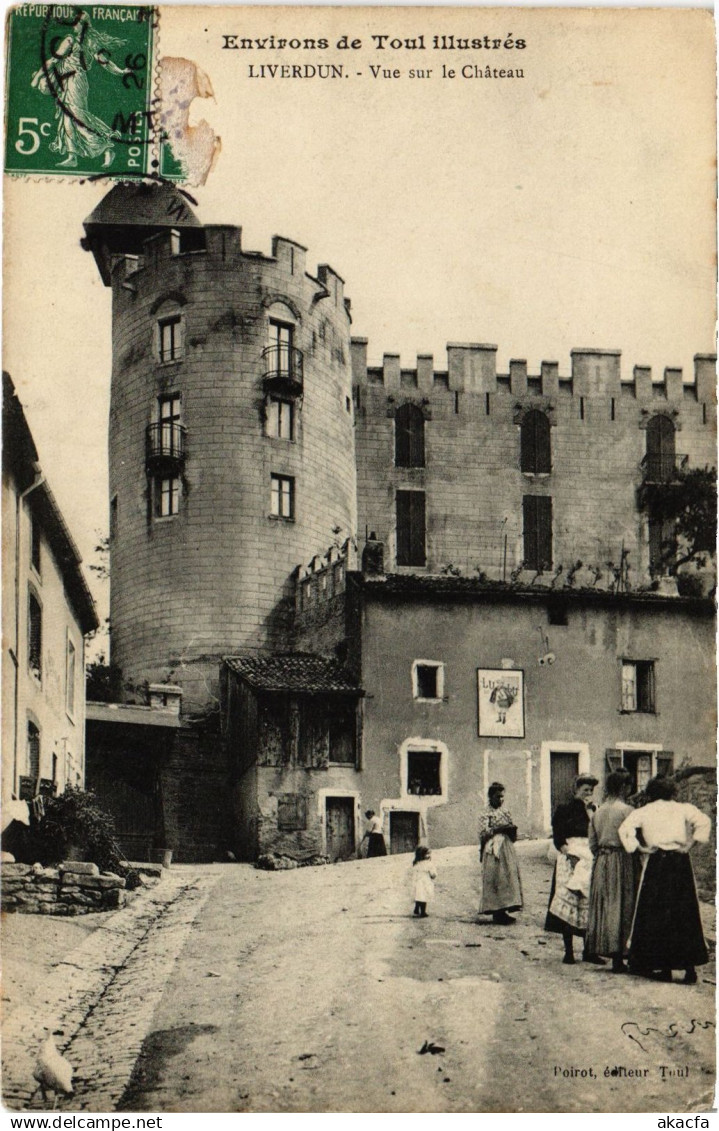 CPA Liverdun le chateau (1469966)