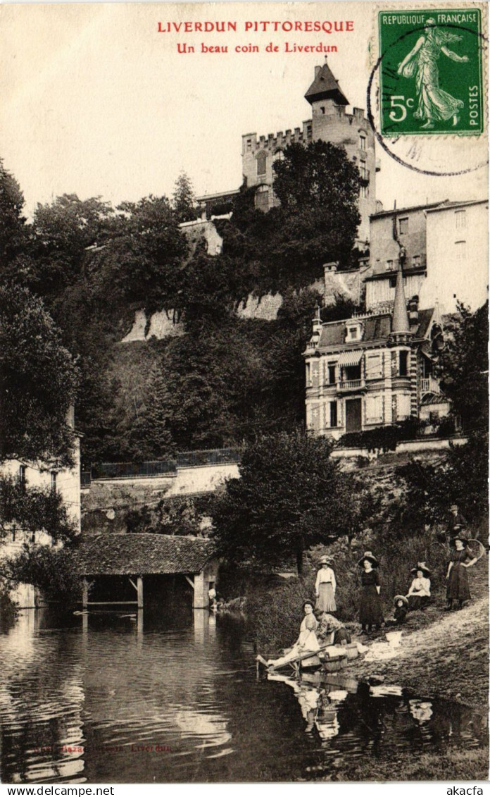 CPA Liverdun Pittoresque - Un beau coin de Liverdun (276701)