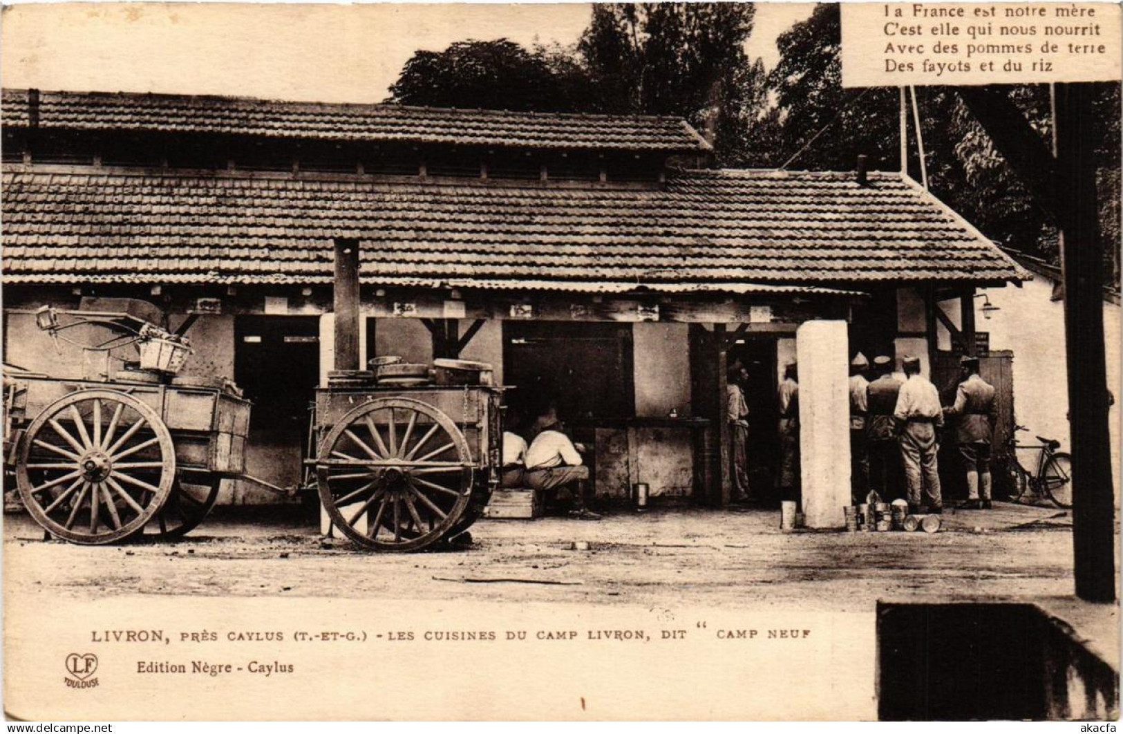 CPA LIVRON pres CAYLUS Les Cuisines du Camp Livron (615172)