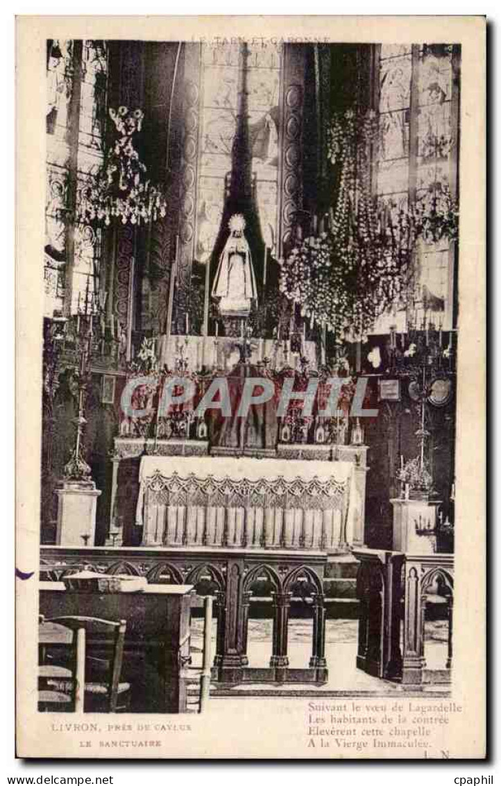 CPA Livron pres de Caylus le sanctuaire