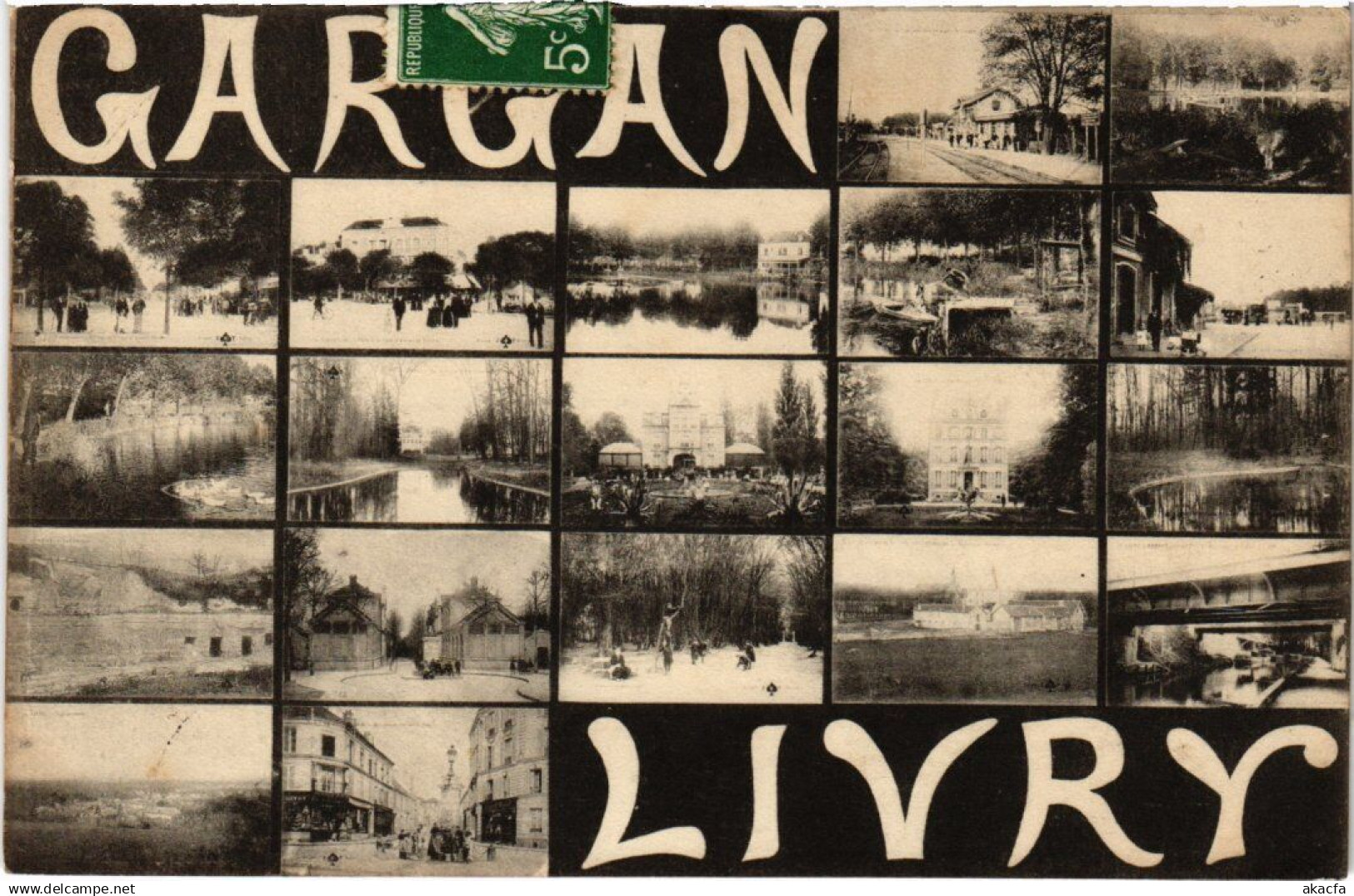 CPA Livry Gargan souvenir (1360408)