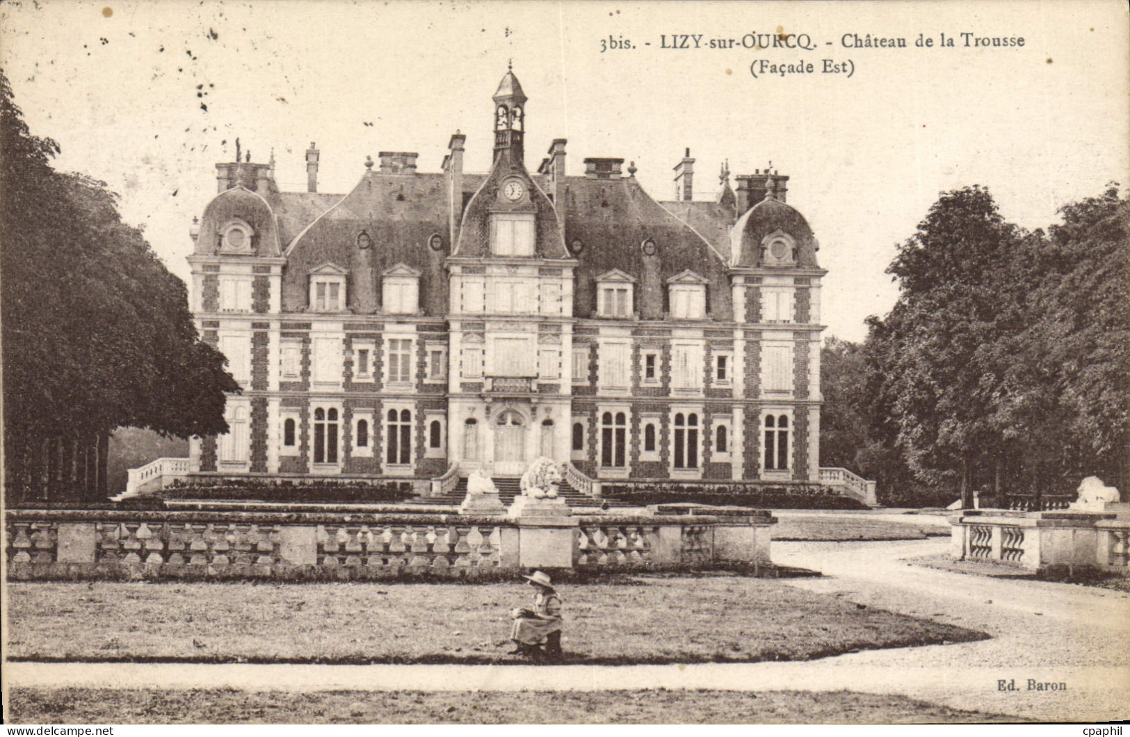 CPA Lizy sur Ourcq Chateau De La Trousse