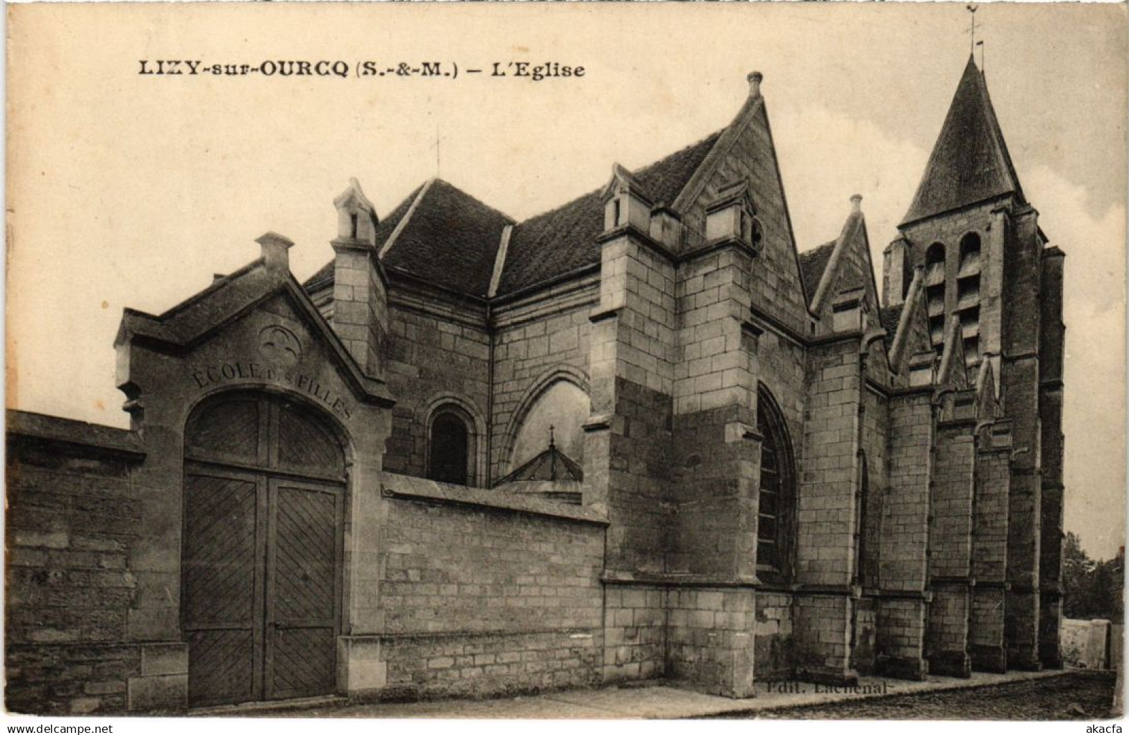 CPA Lizy sur Ourcq Eglise (1269078)